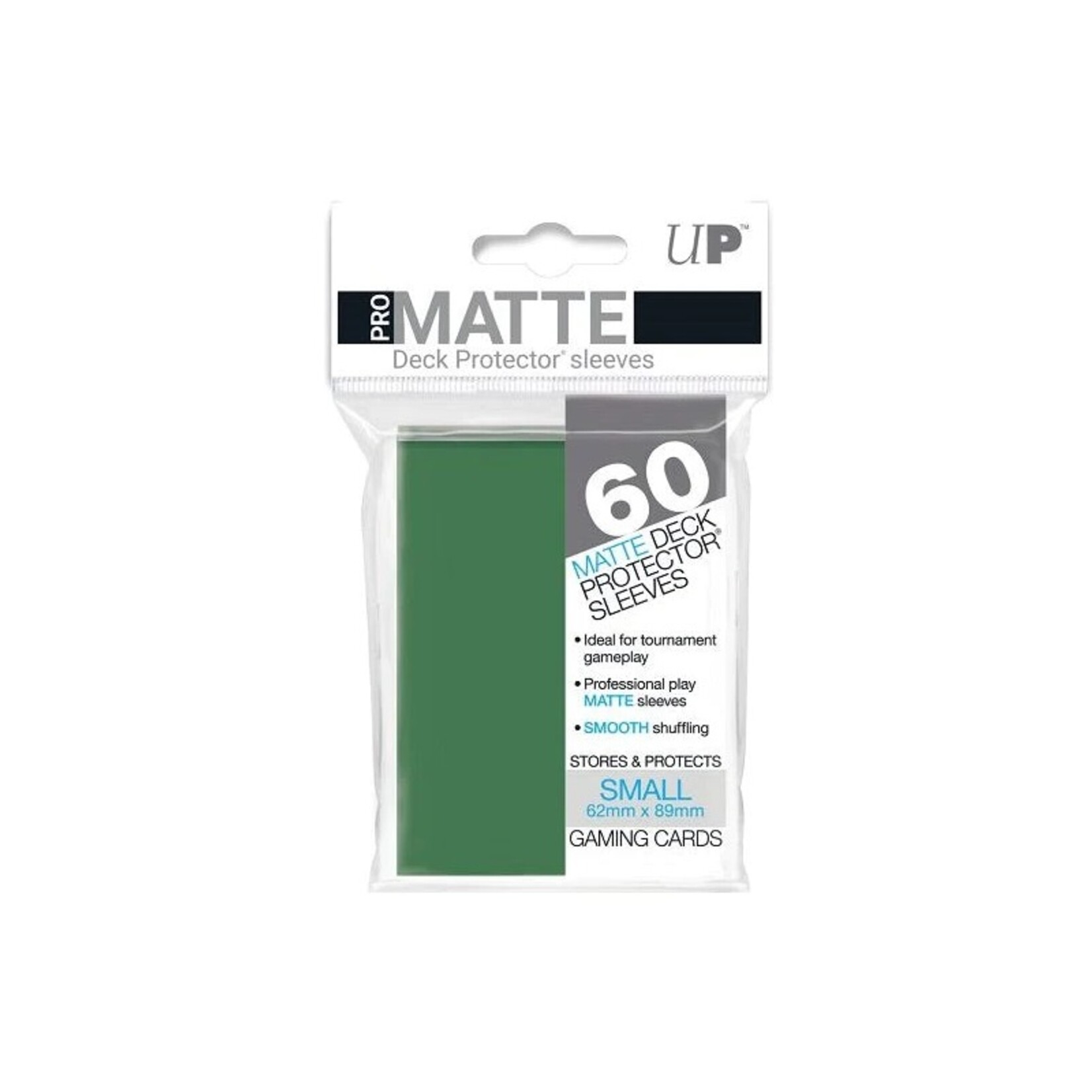 Ultra-Pro Sleeves - Pro-Matte Green Small Deck Protectors (60)