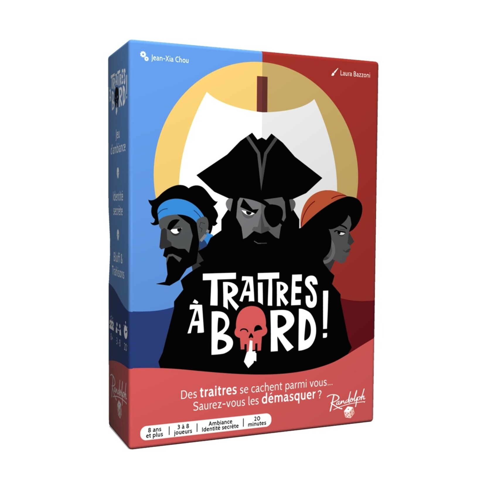 Randolph Traitres à bord FR