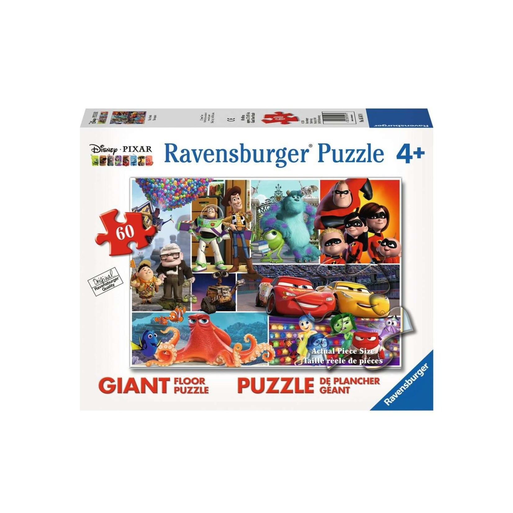 Ravensburger PZ60 - Casse-tête de plancher - Pixar copain