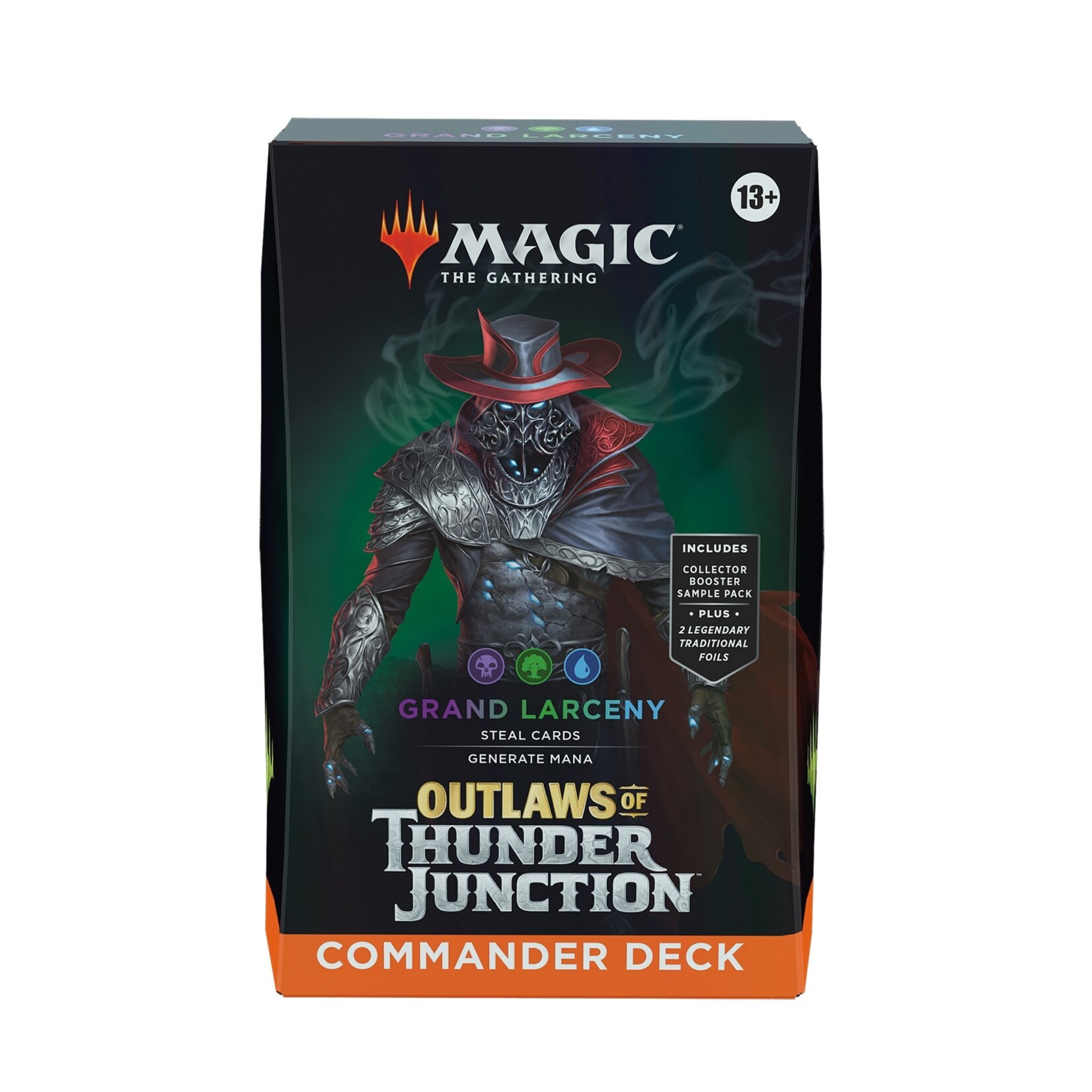 Wizard of the coast Magic the Gathering - Outlaws of Thunder Junction - Commander Deck - Grand Larceny