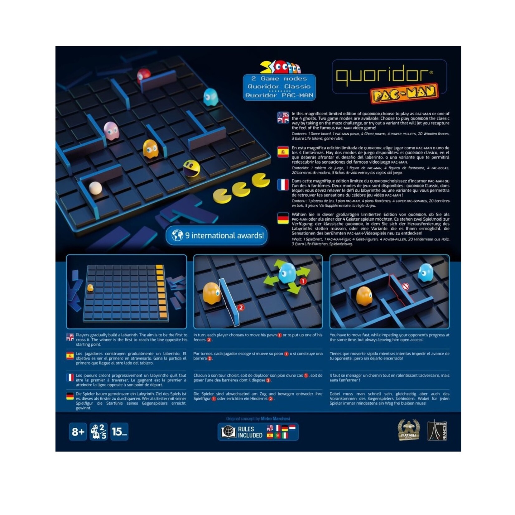 Gigamic Quoridor PAC-MAN (Multilingue)