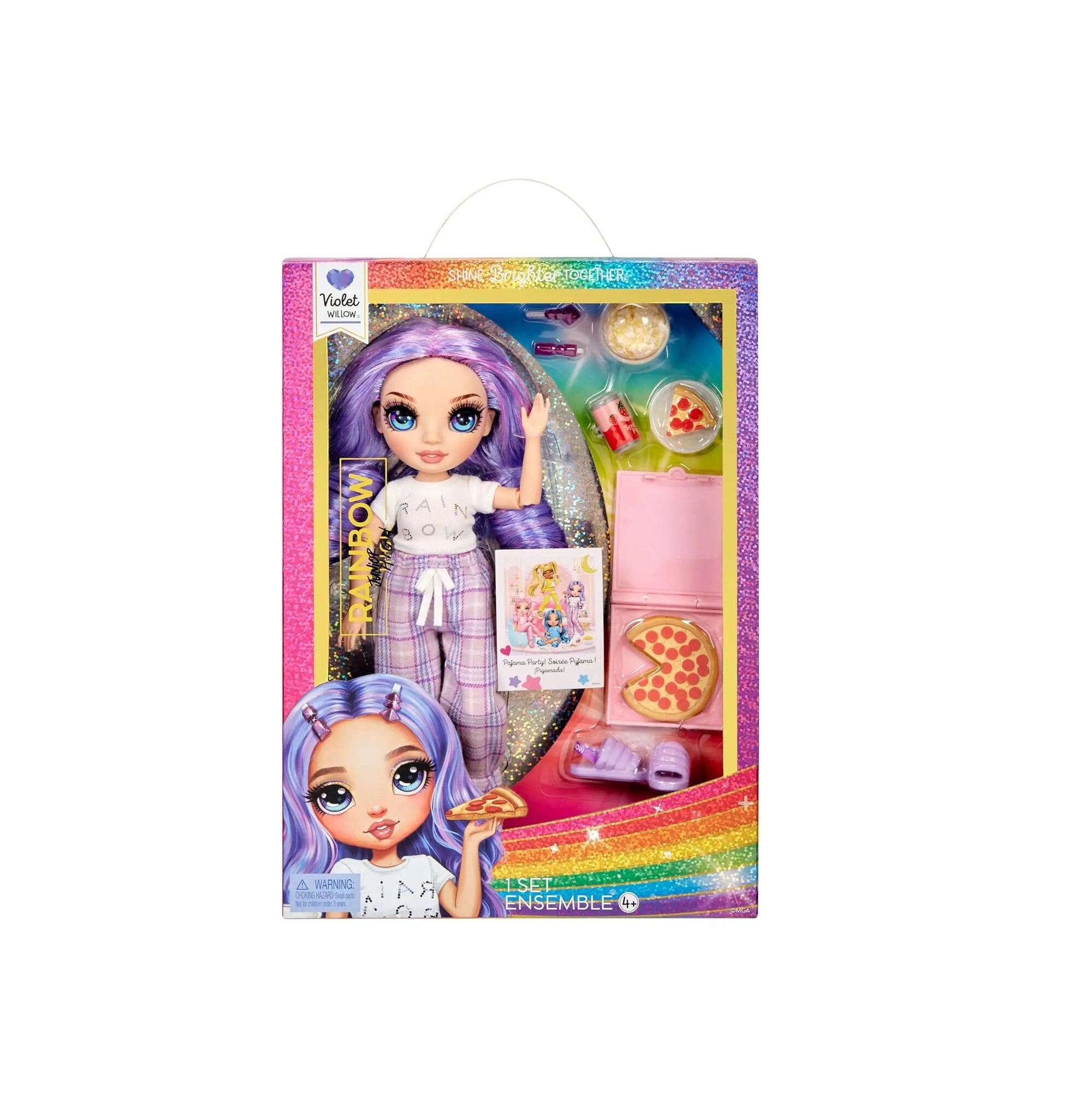 Poupée Rainbow Junior High Violet Willow - MGA Entertainment - Occasion