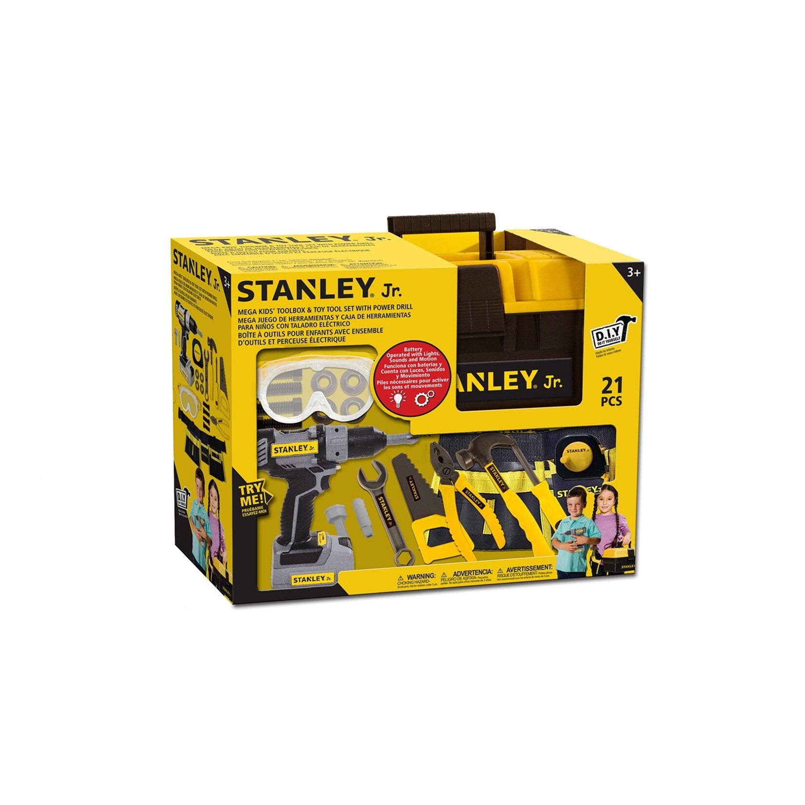 Stanley Jr. Stanley Jr - Ensemble d'outils à batteries