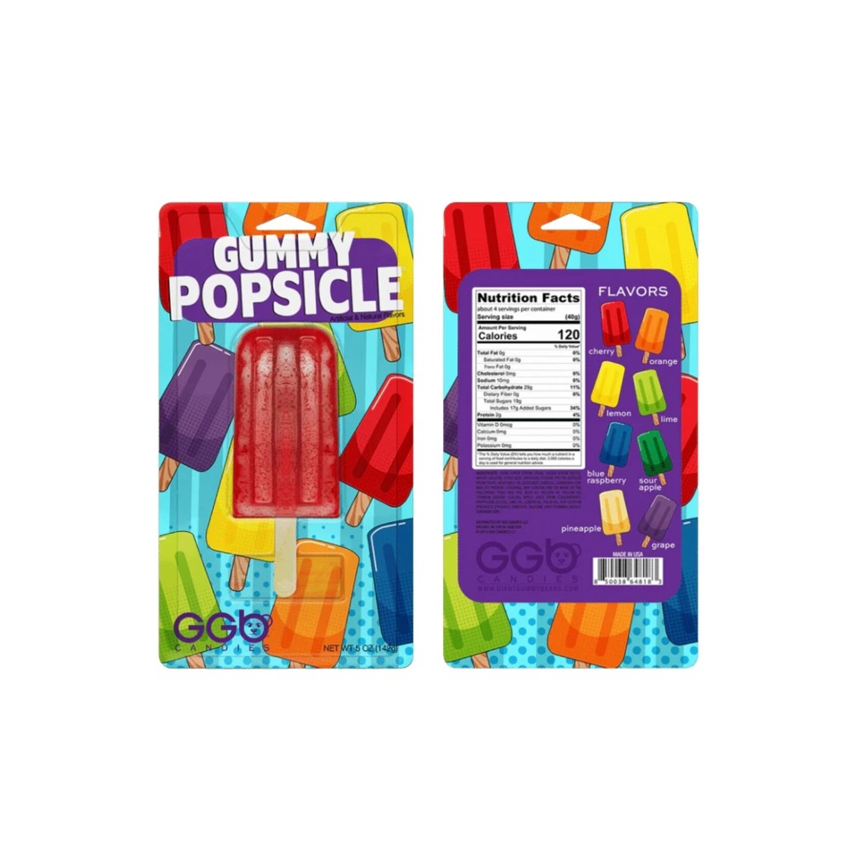 Popsicle en gelée cerise - 142g