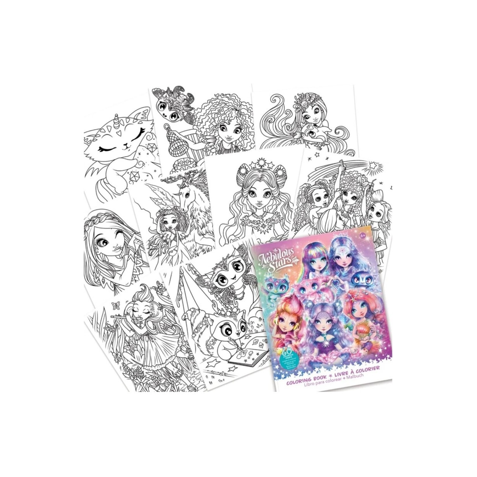 Nebulous Stars Nebulous stars - Livre à colorier