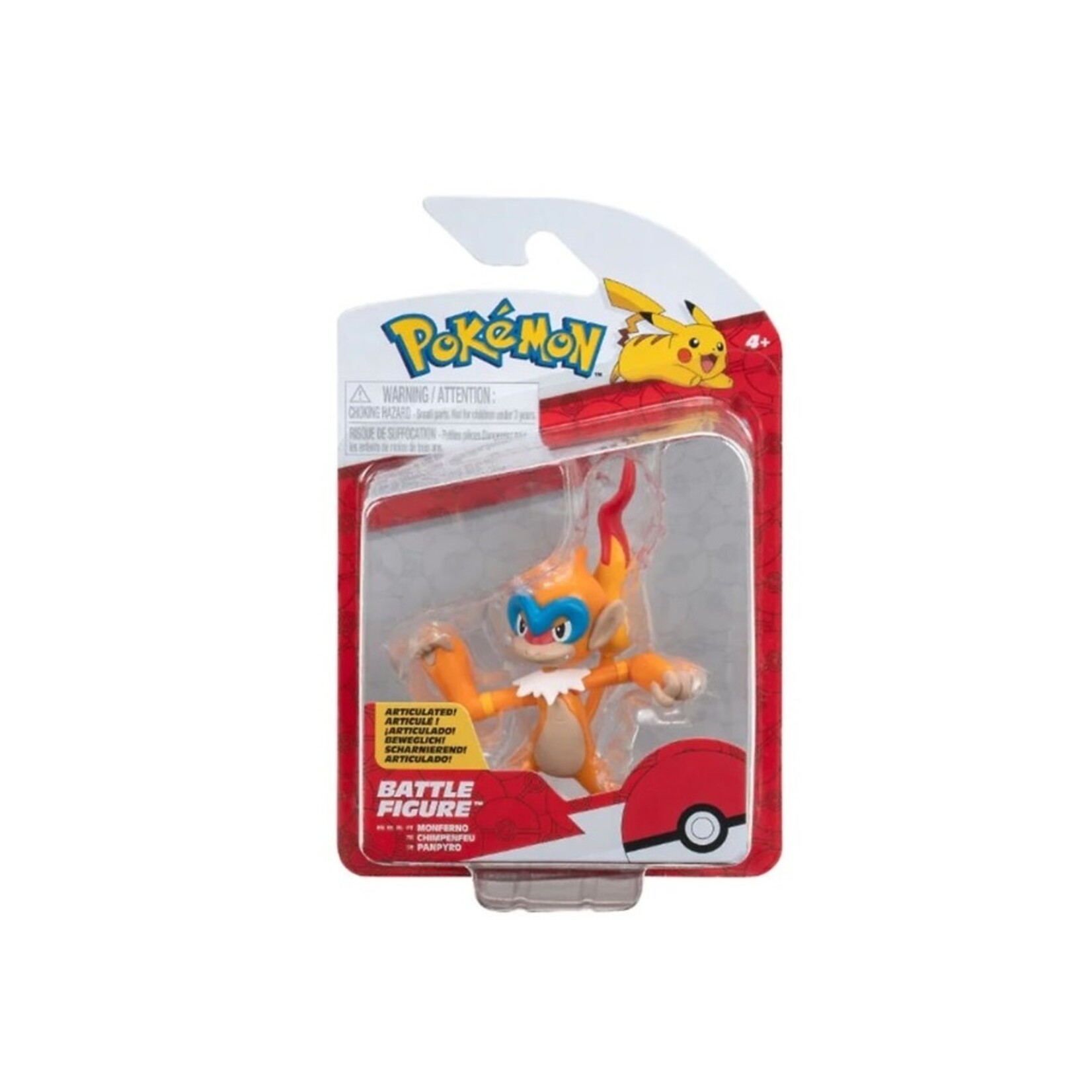 Jazwares Pokémon - Battle figure pack - Chimpenfeu