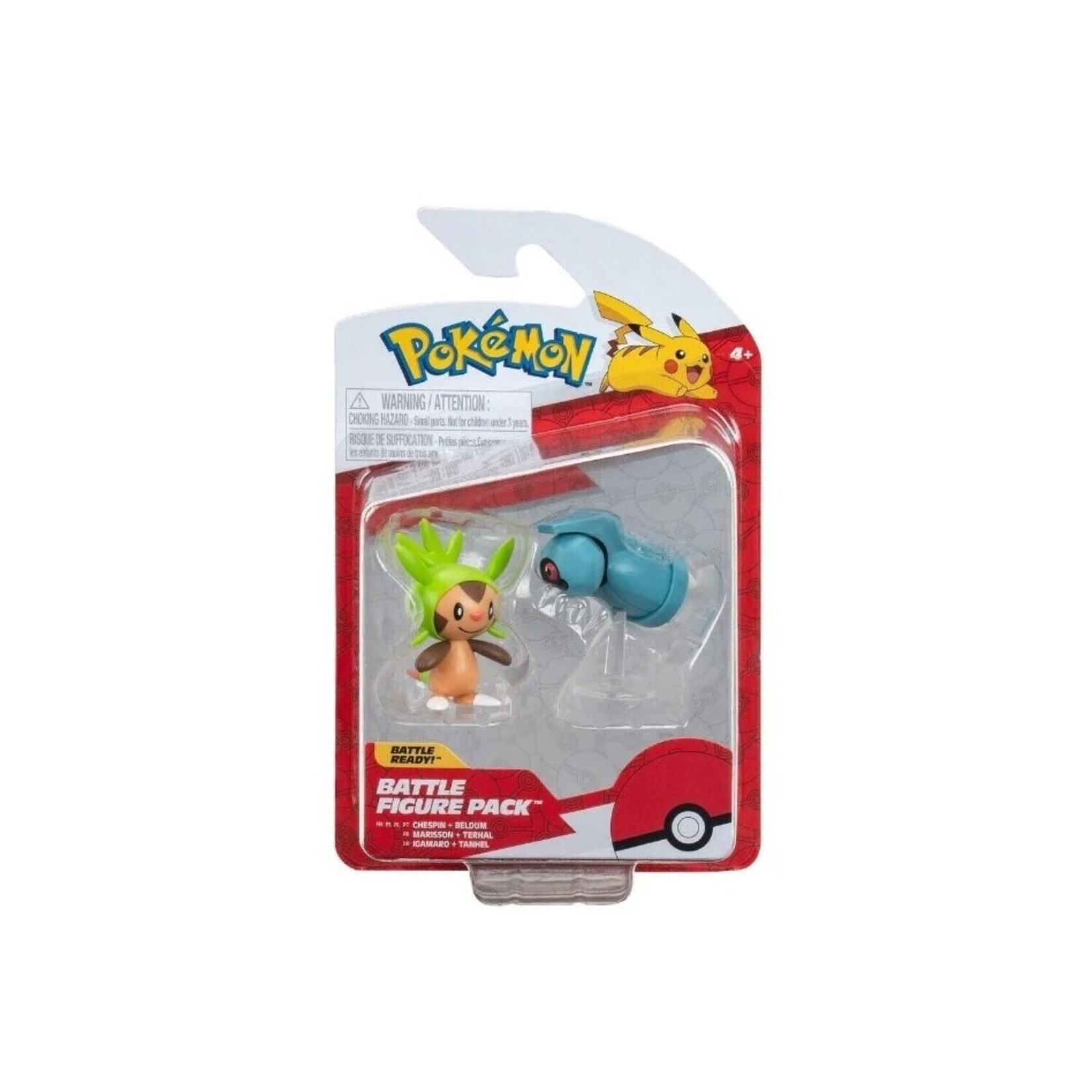 Jazwares Pokémon - Battle figure pack - Marrison et Terhal