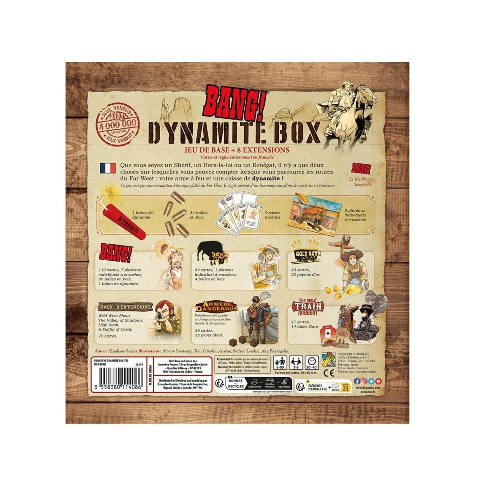 Dv Giochi Bang! Dynamite box FR