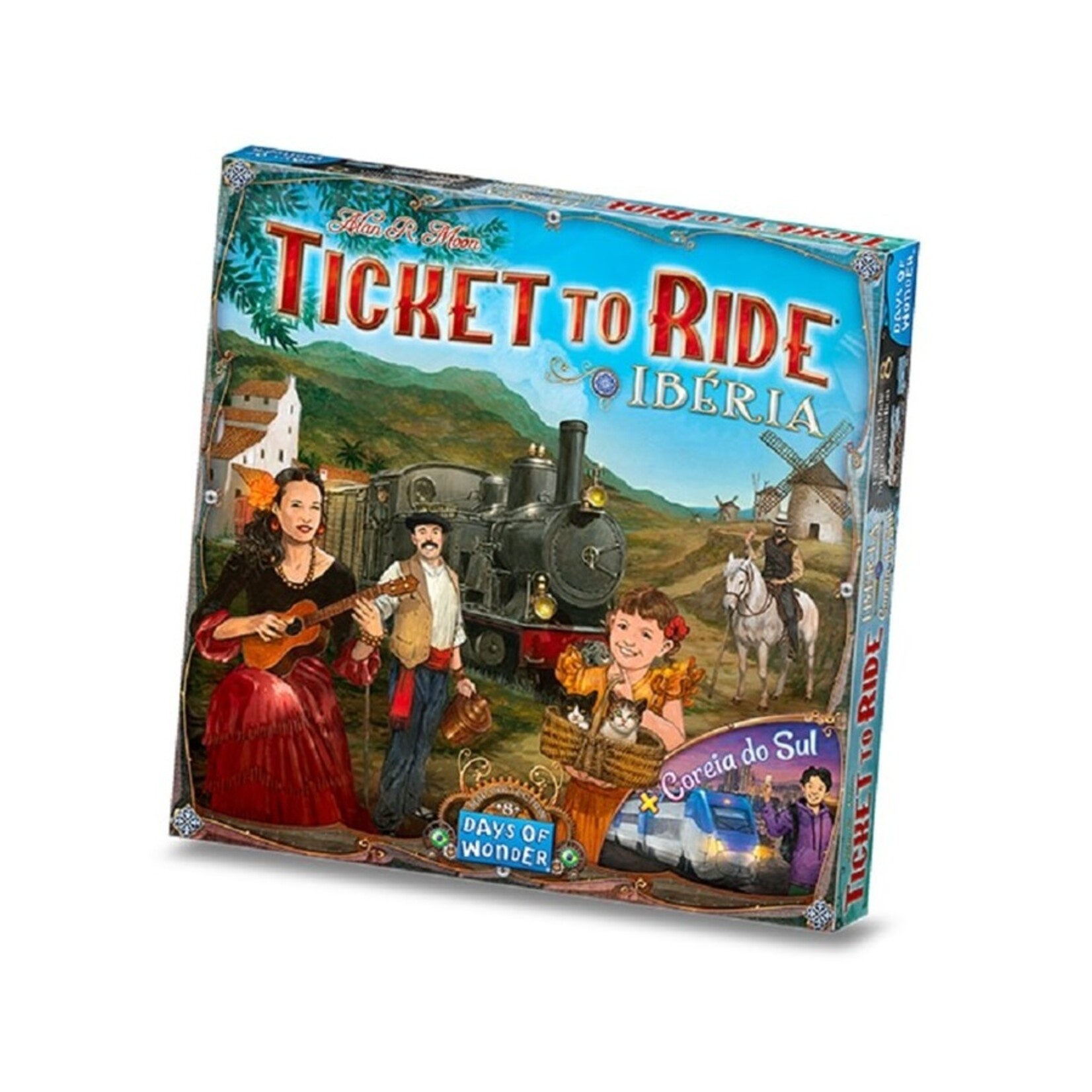 Days of Wonder Les aventuriers du rail - Ext - Ibérie +  Corée du Sud (Multilingue)