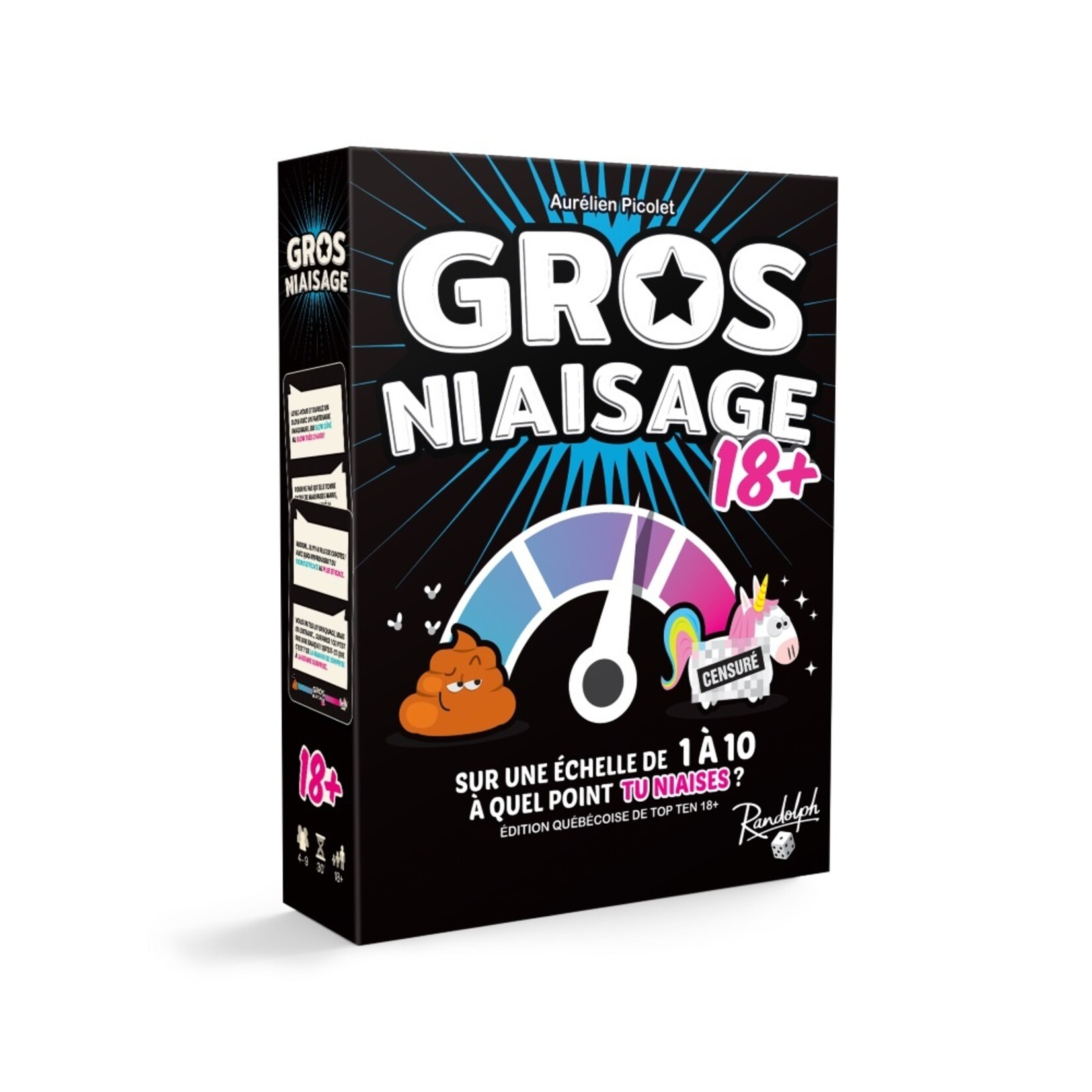 Randolph Gros Niaisage - Version Québécoise de Top Ten 18+  (Vente Finale)