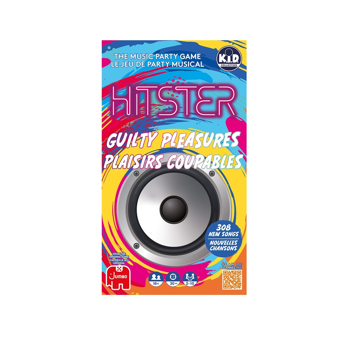 Jeu Musical Hitster Plaisirs Coupables