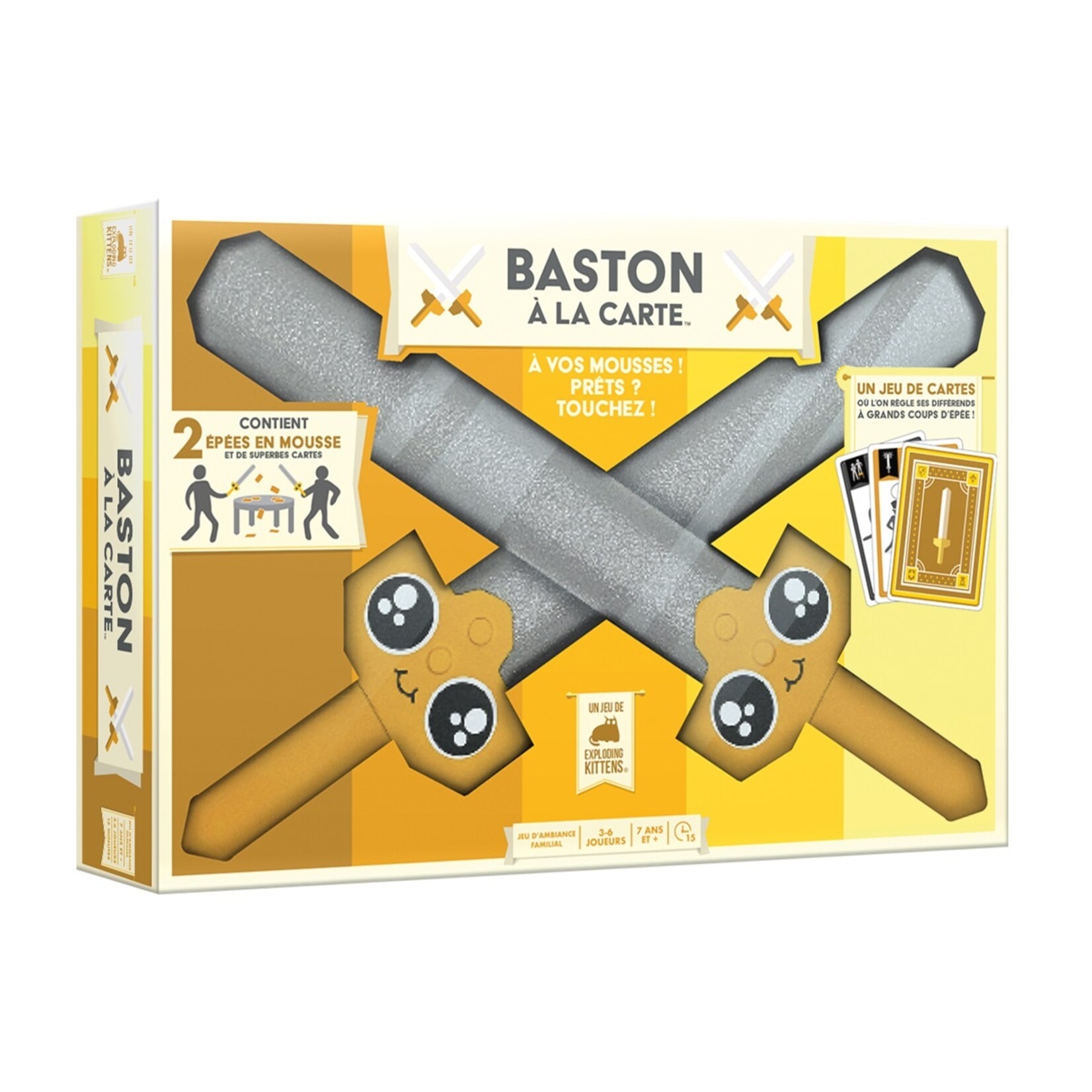 Exploding Kittens Baston à la carte FR (Vente Finale)