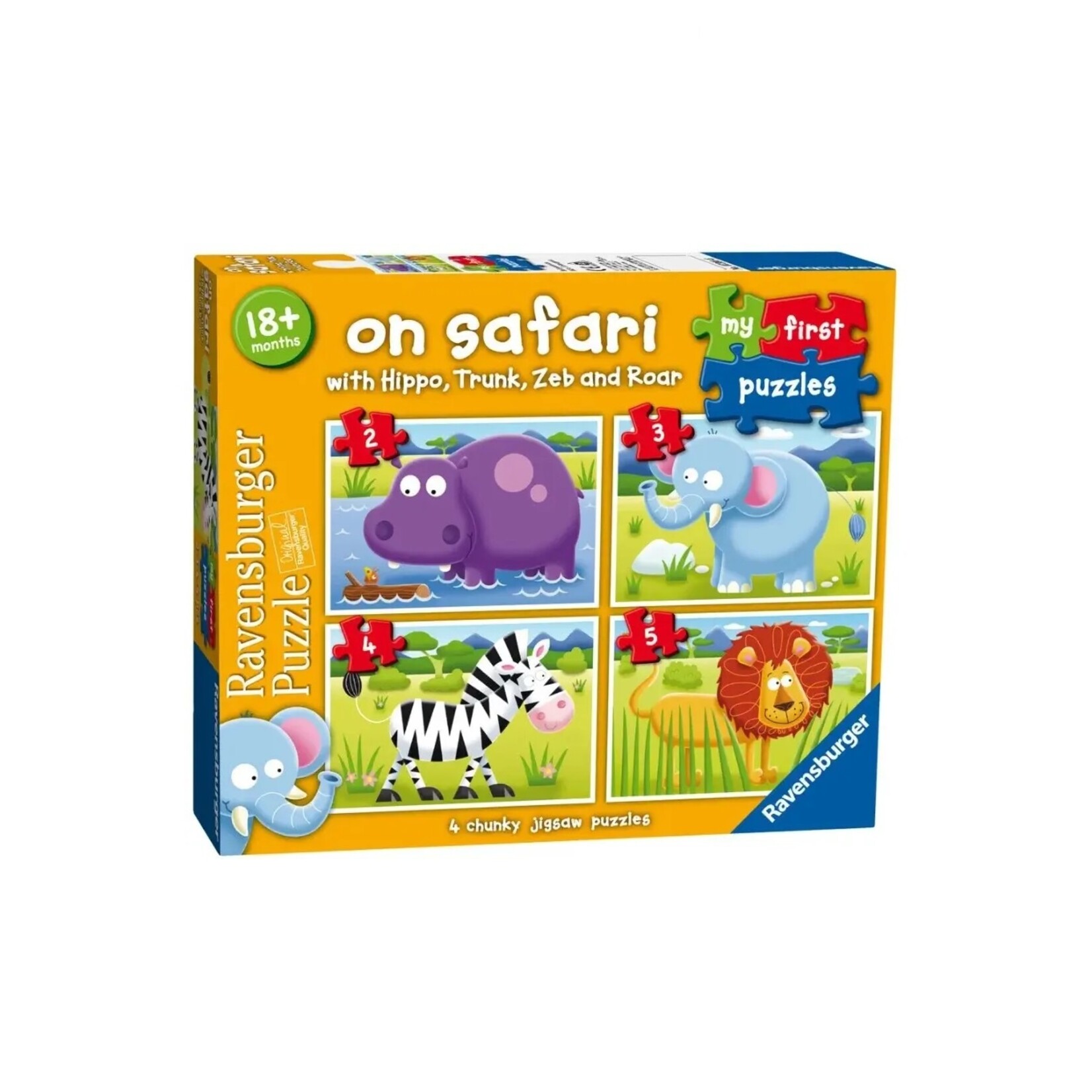 Ravensburger PZ2,3,4,5 - On Safari