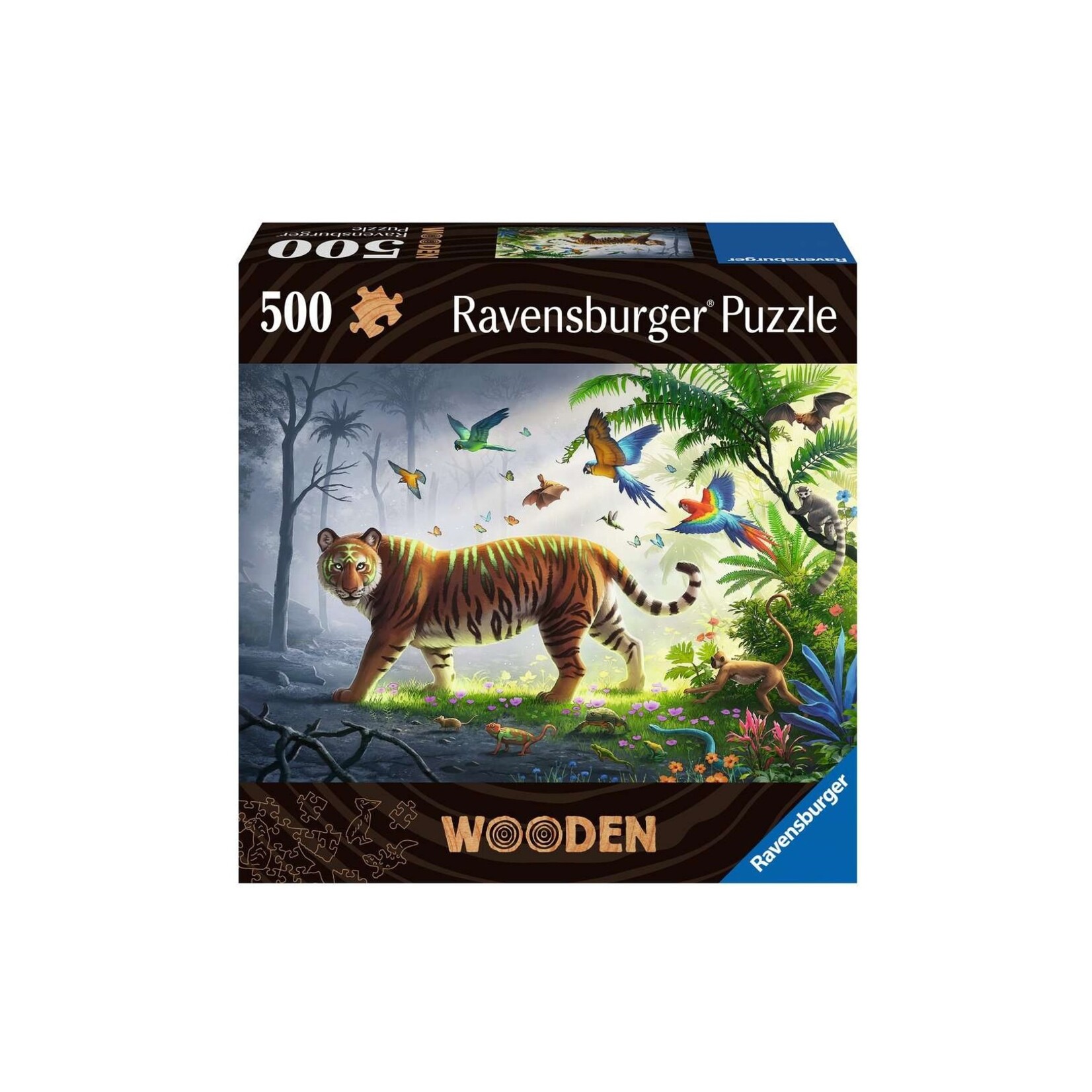 Ravensburger PZBOIS500 - Jungle Tiger