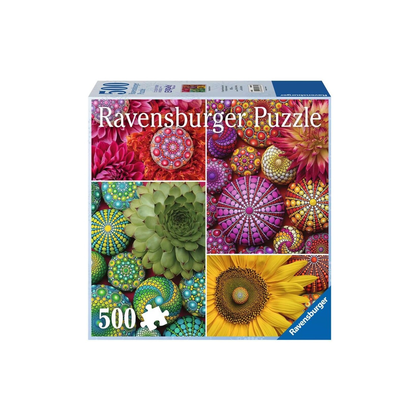 Ravensburger PZ500 - Mandala Blooms