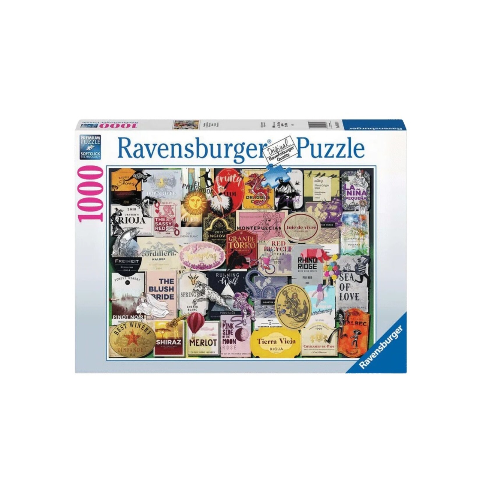 Ravensburger PZ1000 - Wine Labels