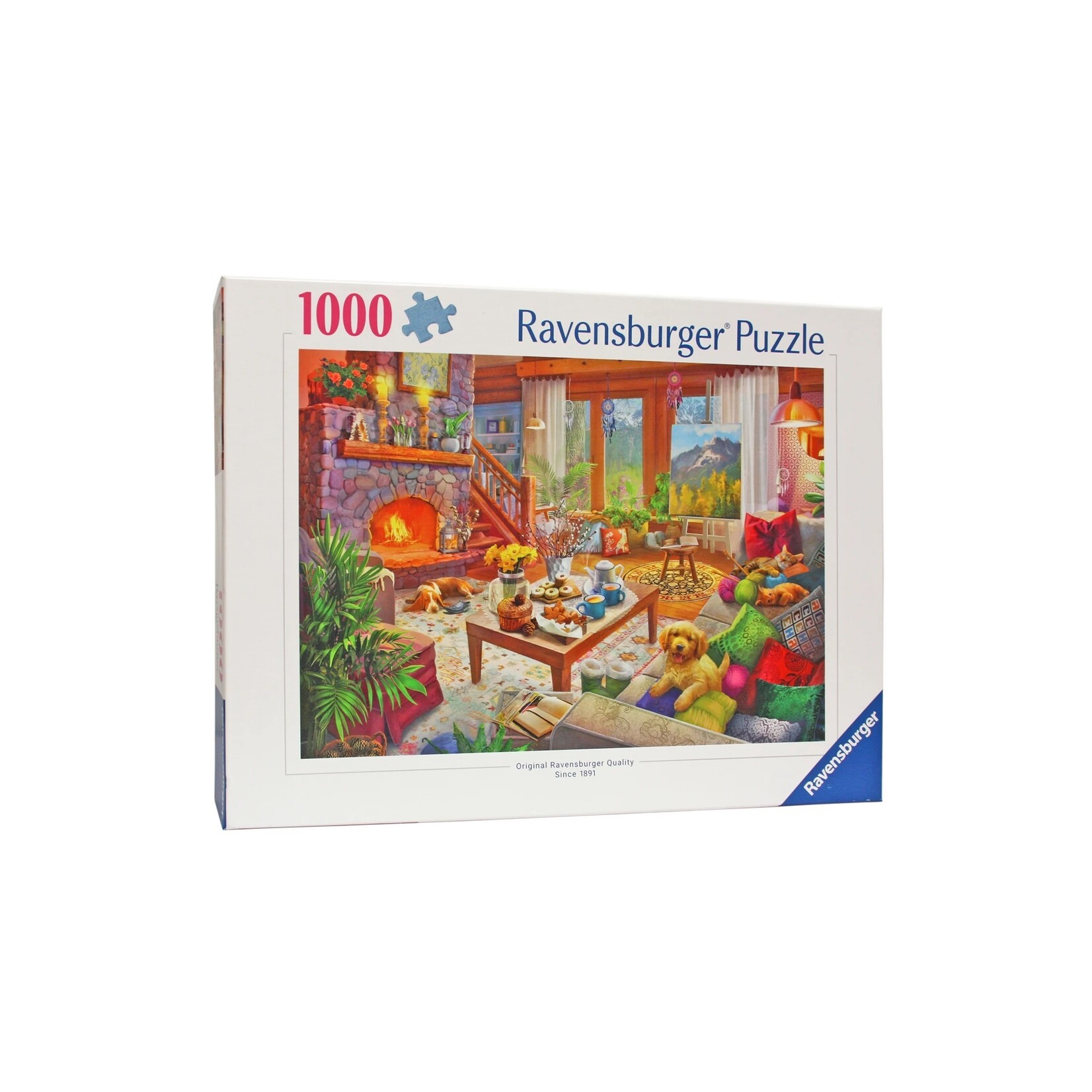 Ravensburger PZ1000 - Cozy Cabin
