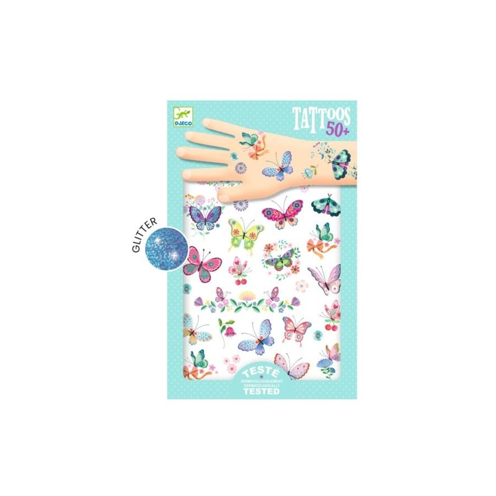 Djeco Tatouages - Papillons de rêve