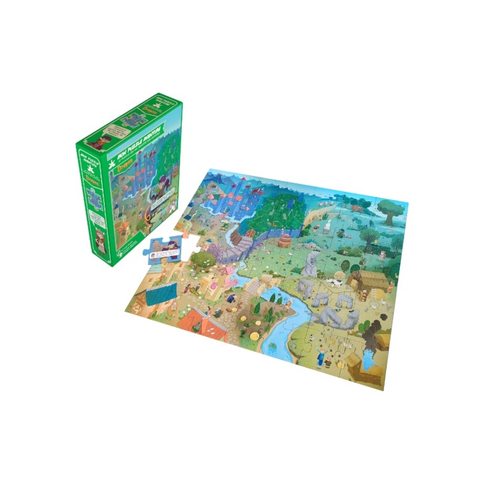 GameFlow Mon puzzle aventure - Dragon FR (Vente Finale)