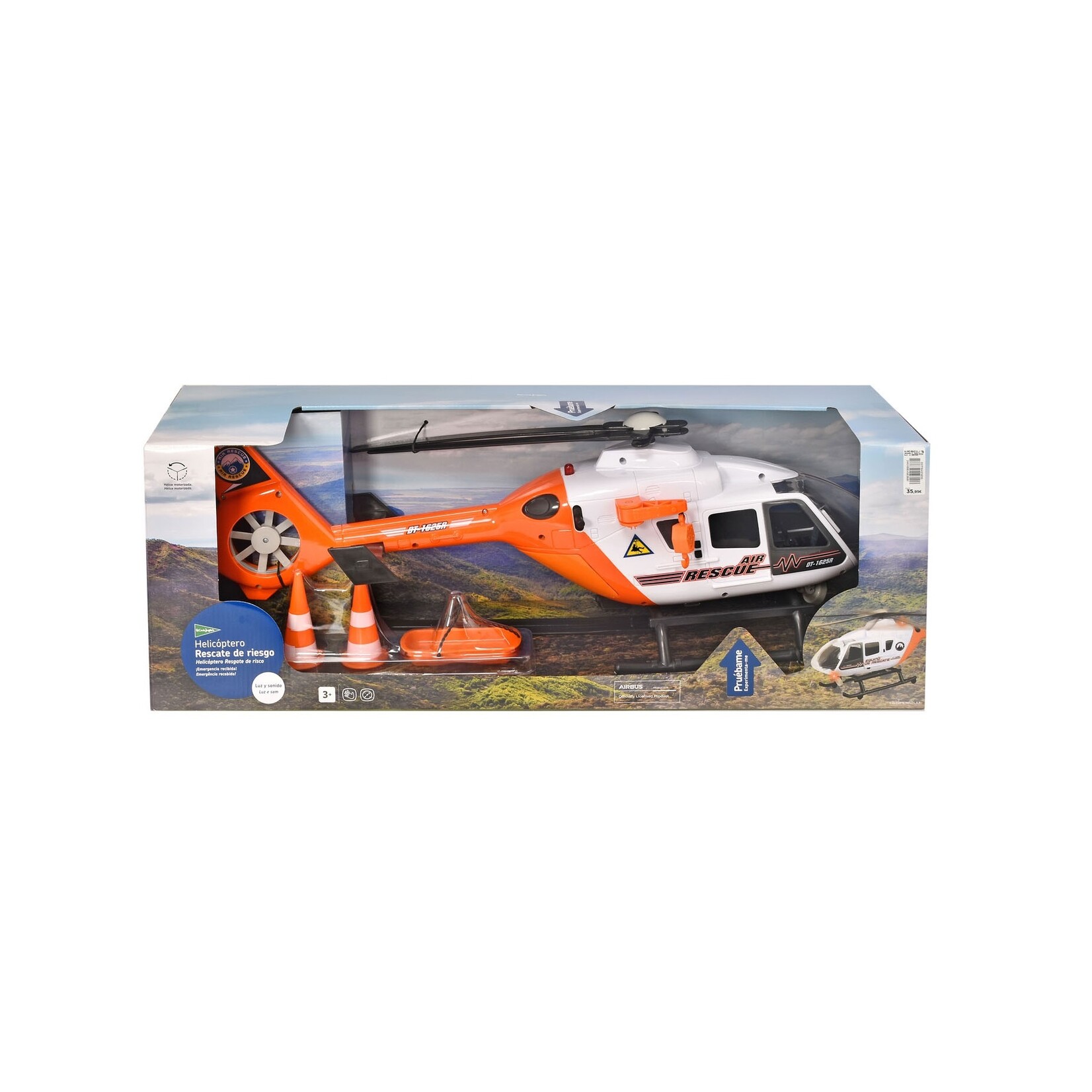 Dickie Toys Dickie - Hélicoptère de sauvetage S&L 64 cm