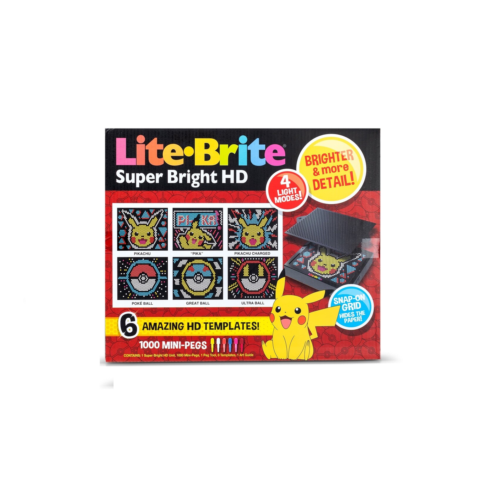 Hasbro Lite-Brite - Pokemon (Multilingue)