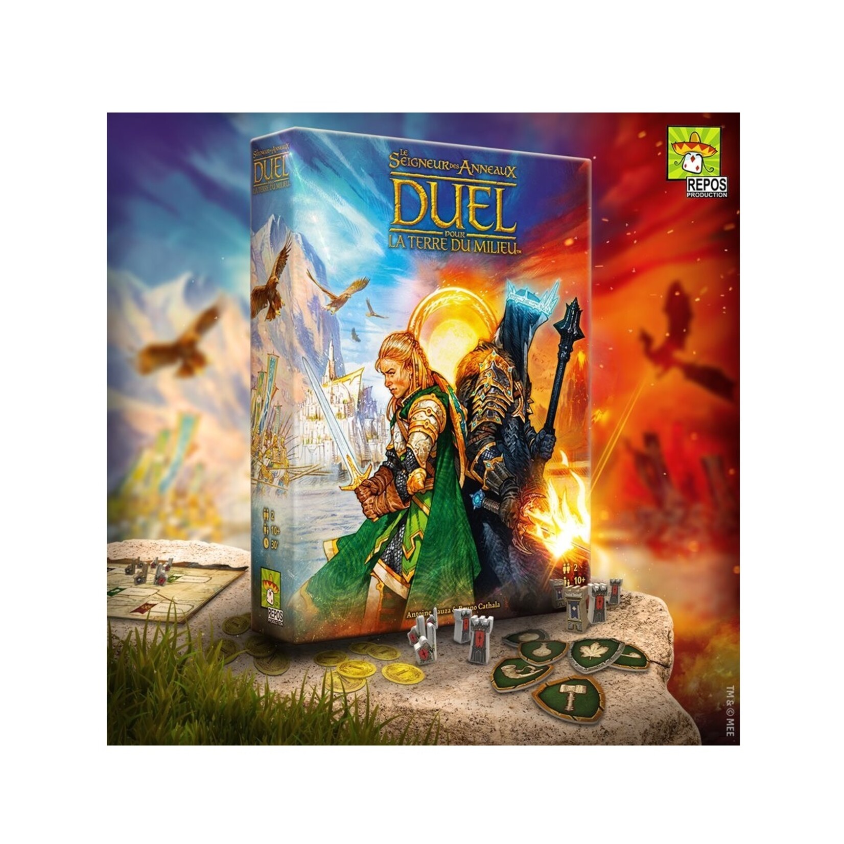 Repos Production Le Seigneur des Anneaux  - Duel pour la Terre du Millieu FR