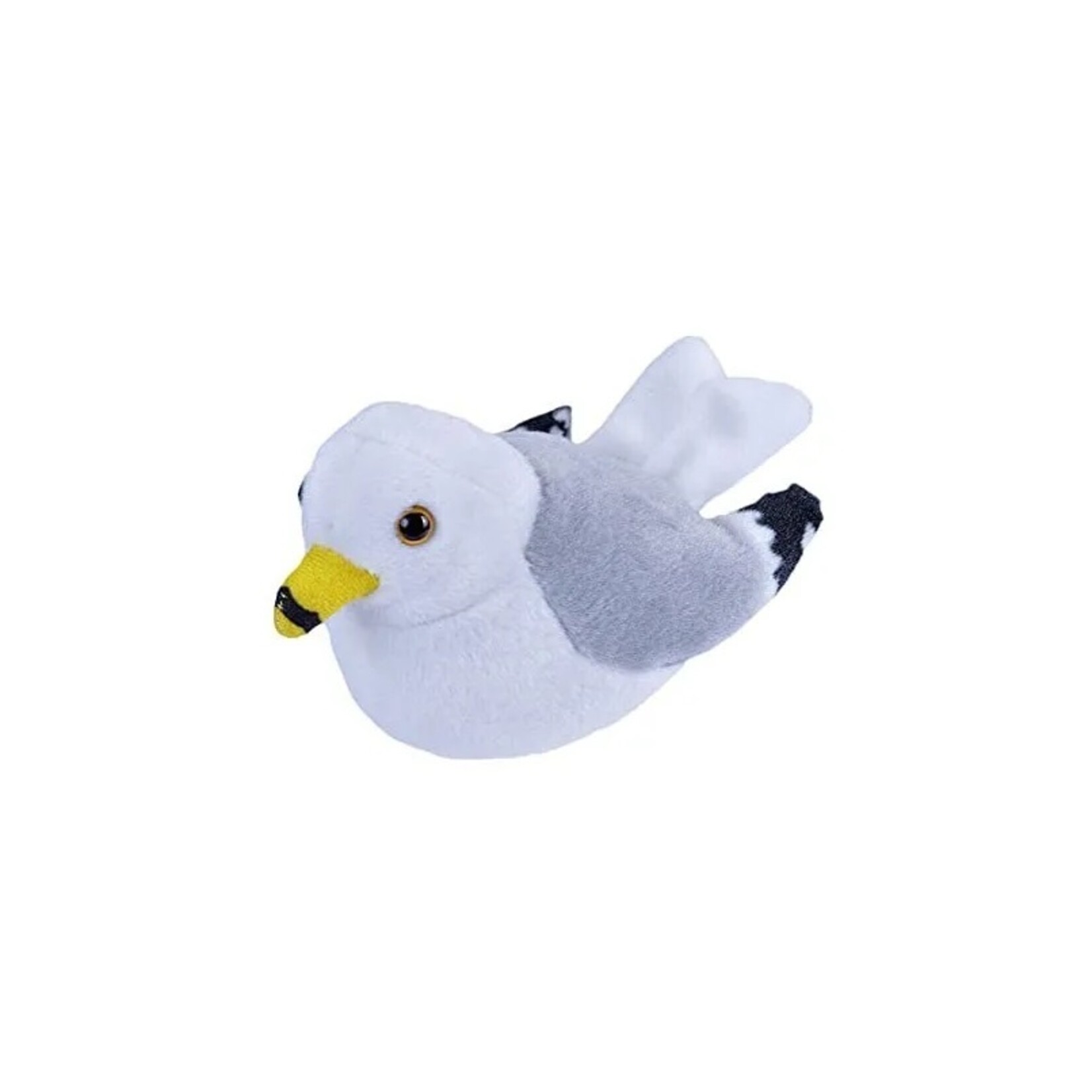 Peluche avec sons - Oiseau - Goéland à bec cerclé