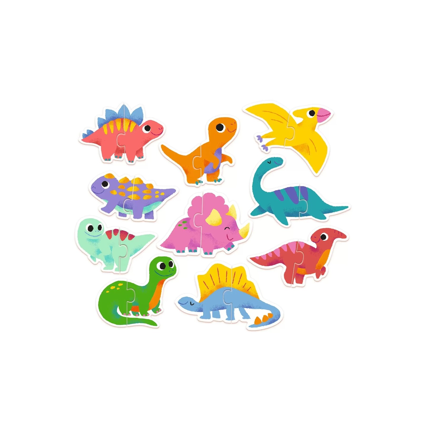 Djeco Puzzle duo - Dinos