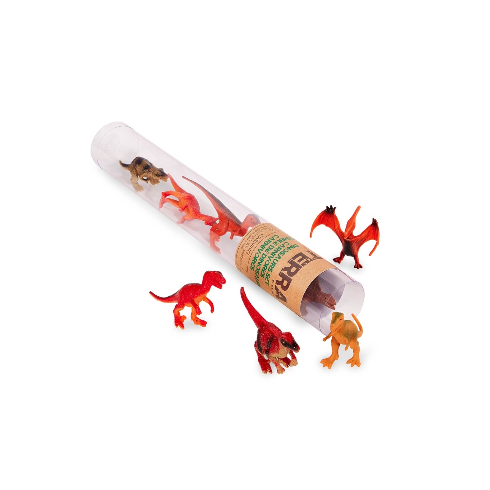 Terra Terra - Animaux en tubes - Dinosaures carnivores