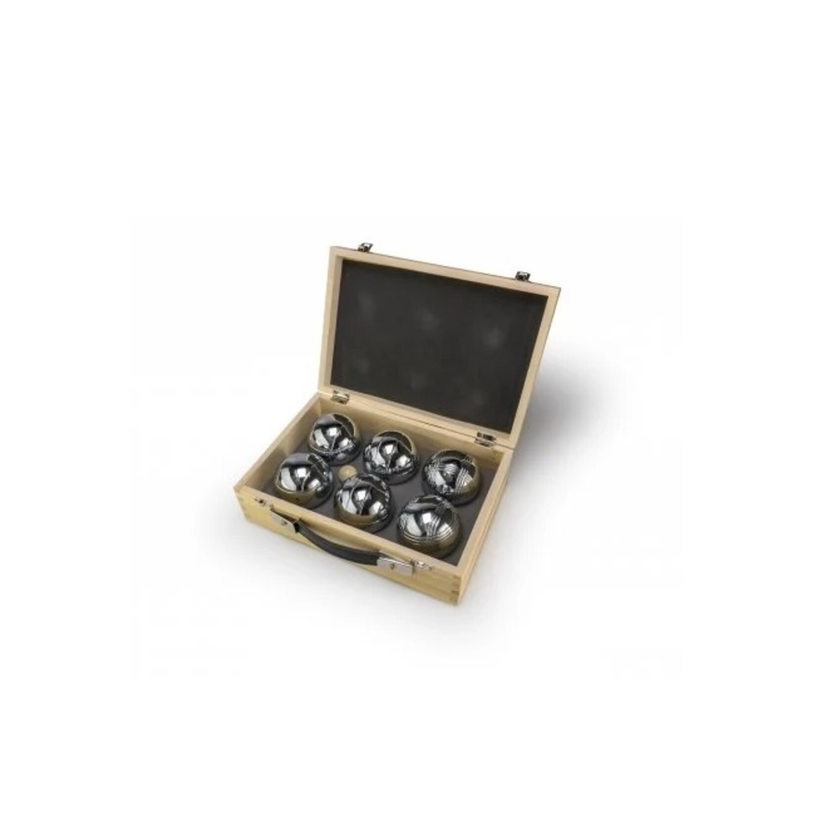 Tactic Ensemble de pétanque avec boîte de rangement en bois (6) (Ramassage en magasin)