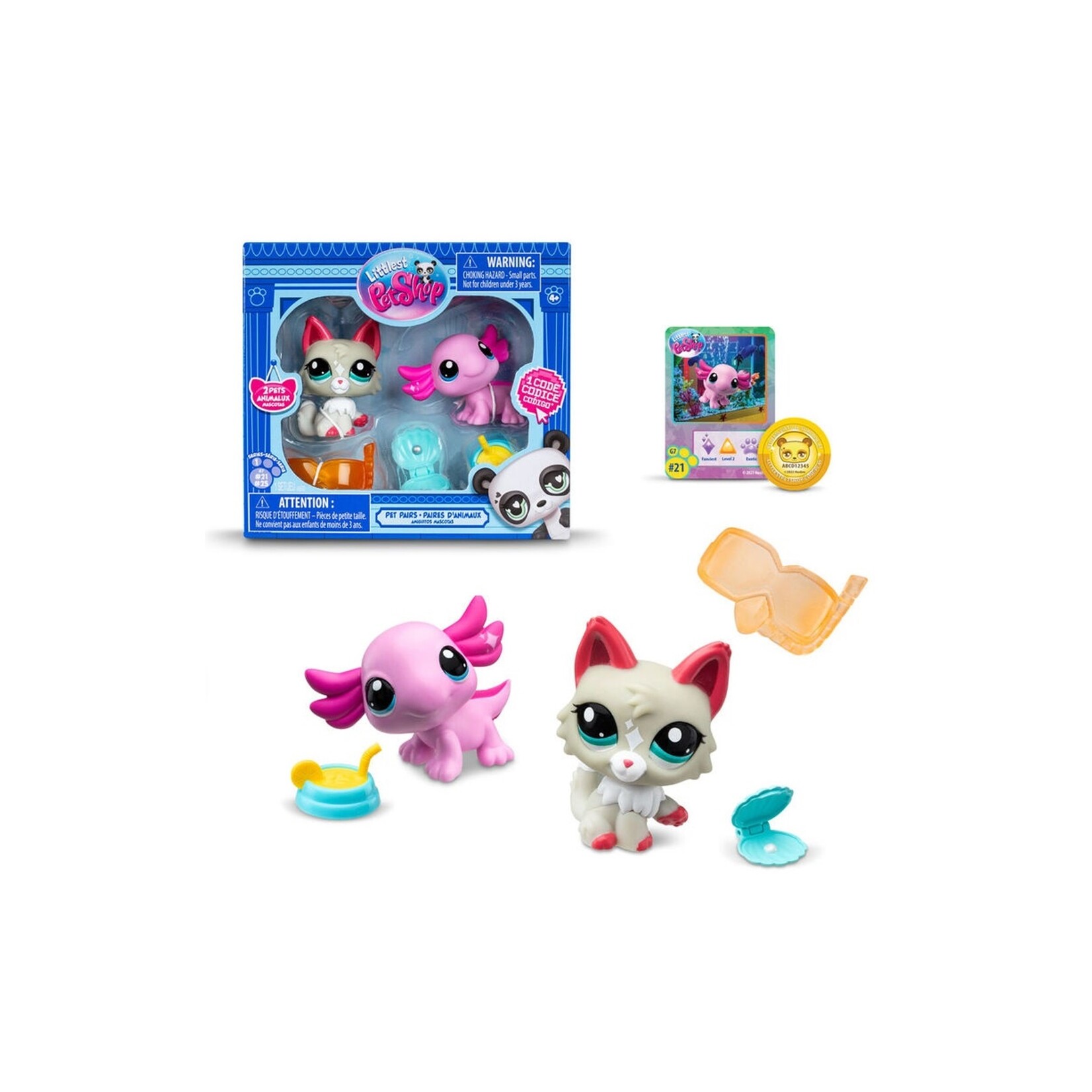 Hasbro Littlest PetShop - Pet Pairs 2-Pack - Divin' Divas