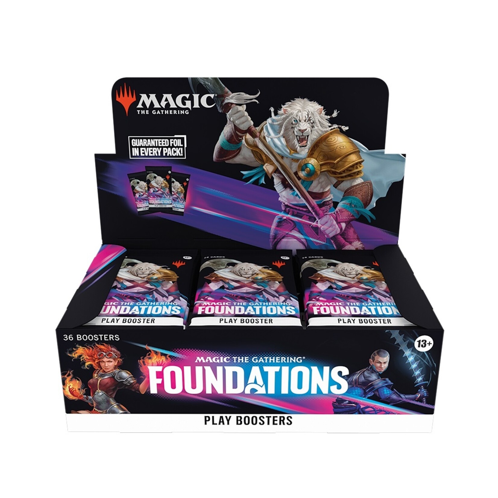Wizard of the coast Magic the Gathering -  Foundations - Play Booster Box