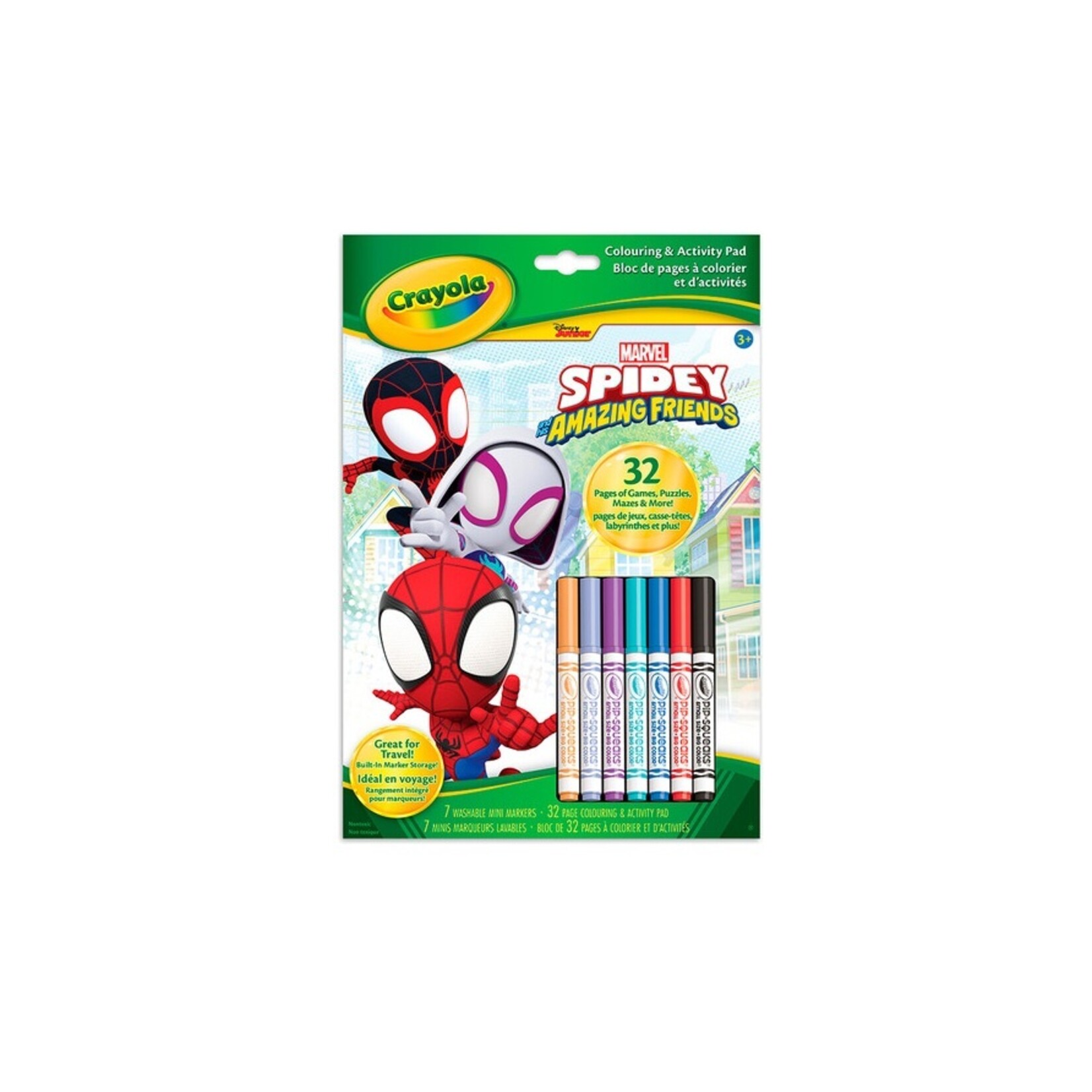 Crayola Coloriage, Autocollants et activités - Spidey et amis