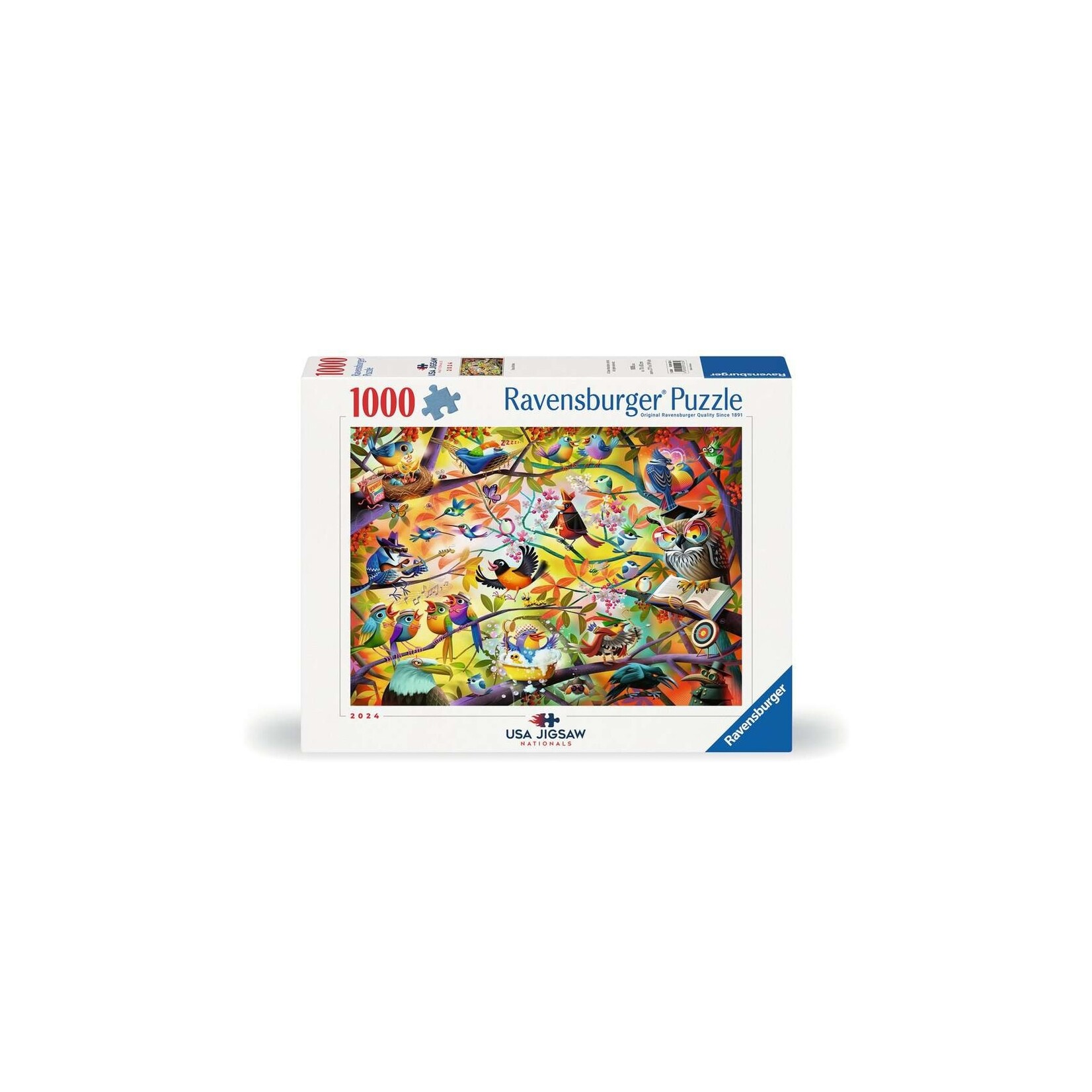Ravensburger PZ1000 - Oiseaux occupés