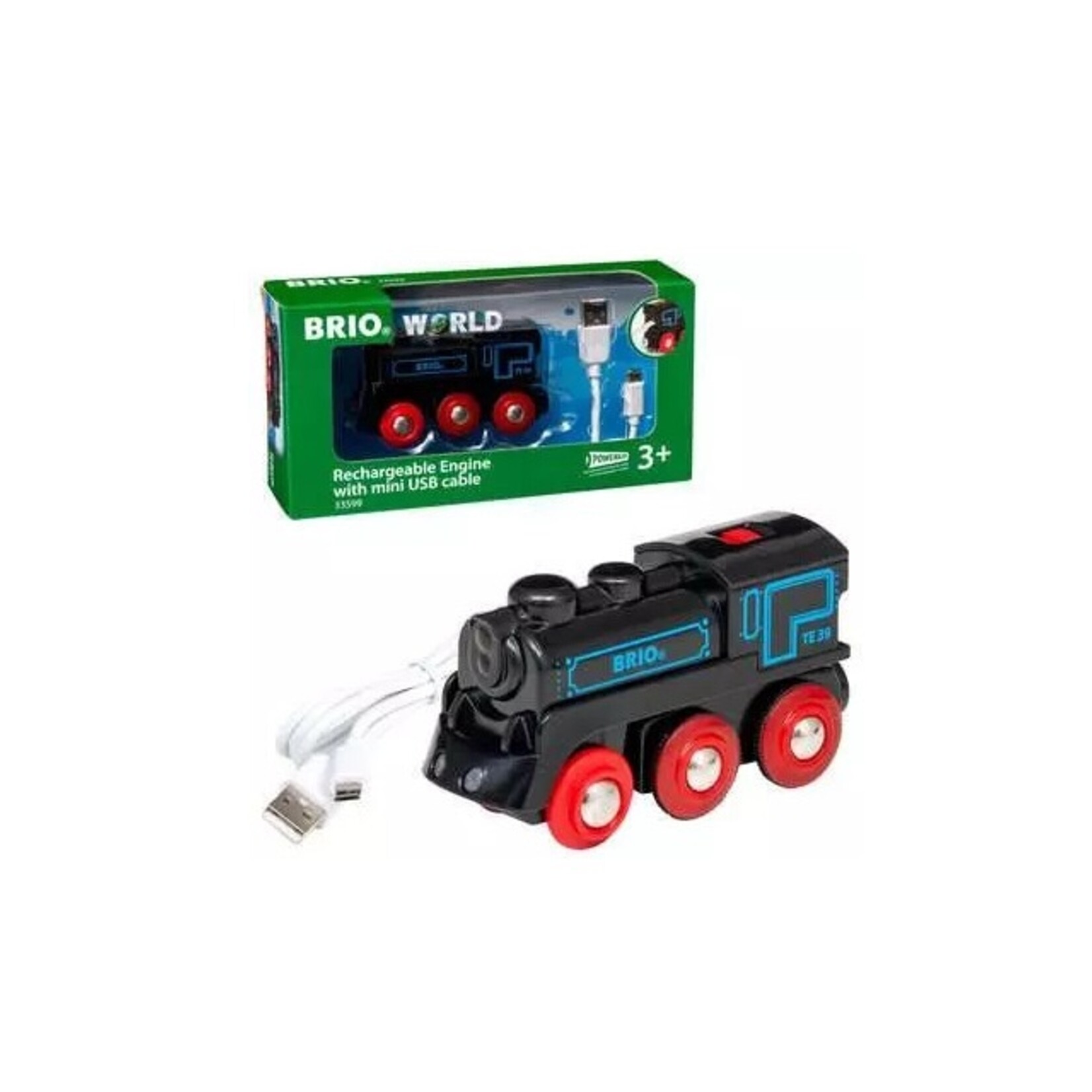 Brio Brio - Train rechargeable avec fil usb