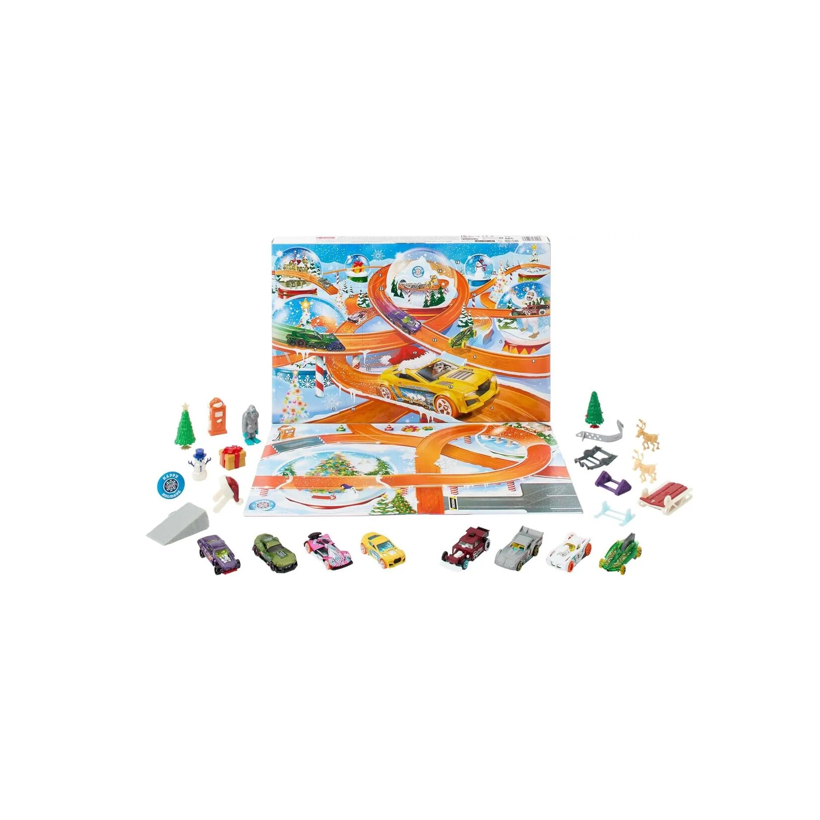 Mattel Games Hot Wheels - Calendrier de l'avent