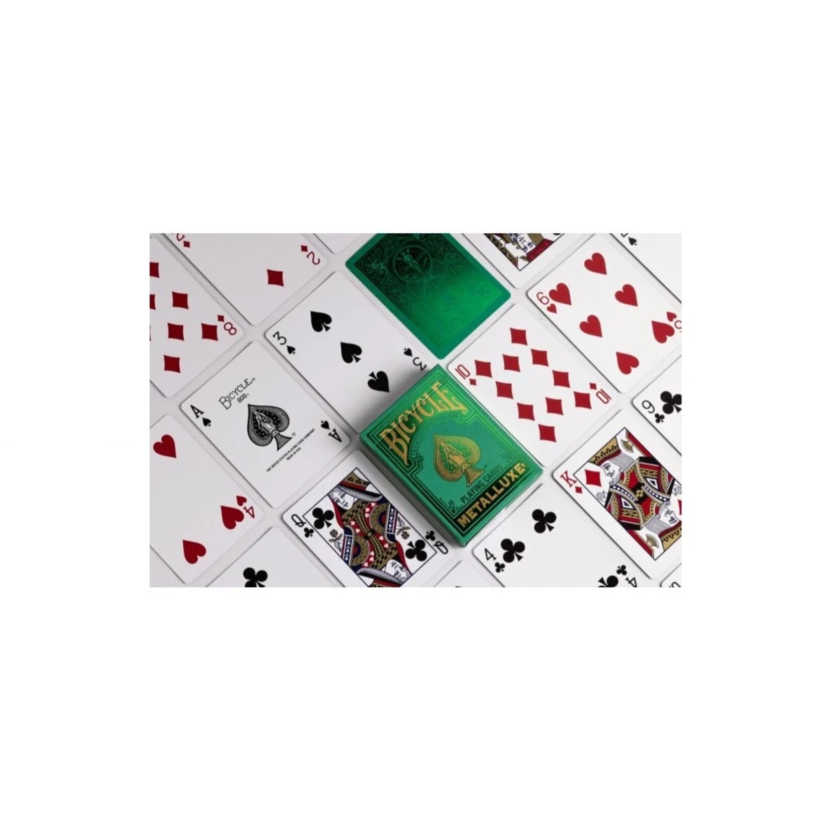 Bicycle Bicycle - Cartes à jouer - Metalluxe - Vert