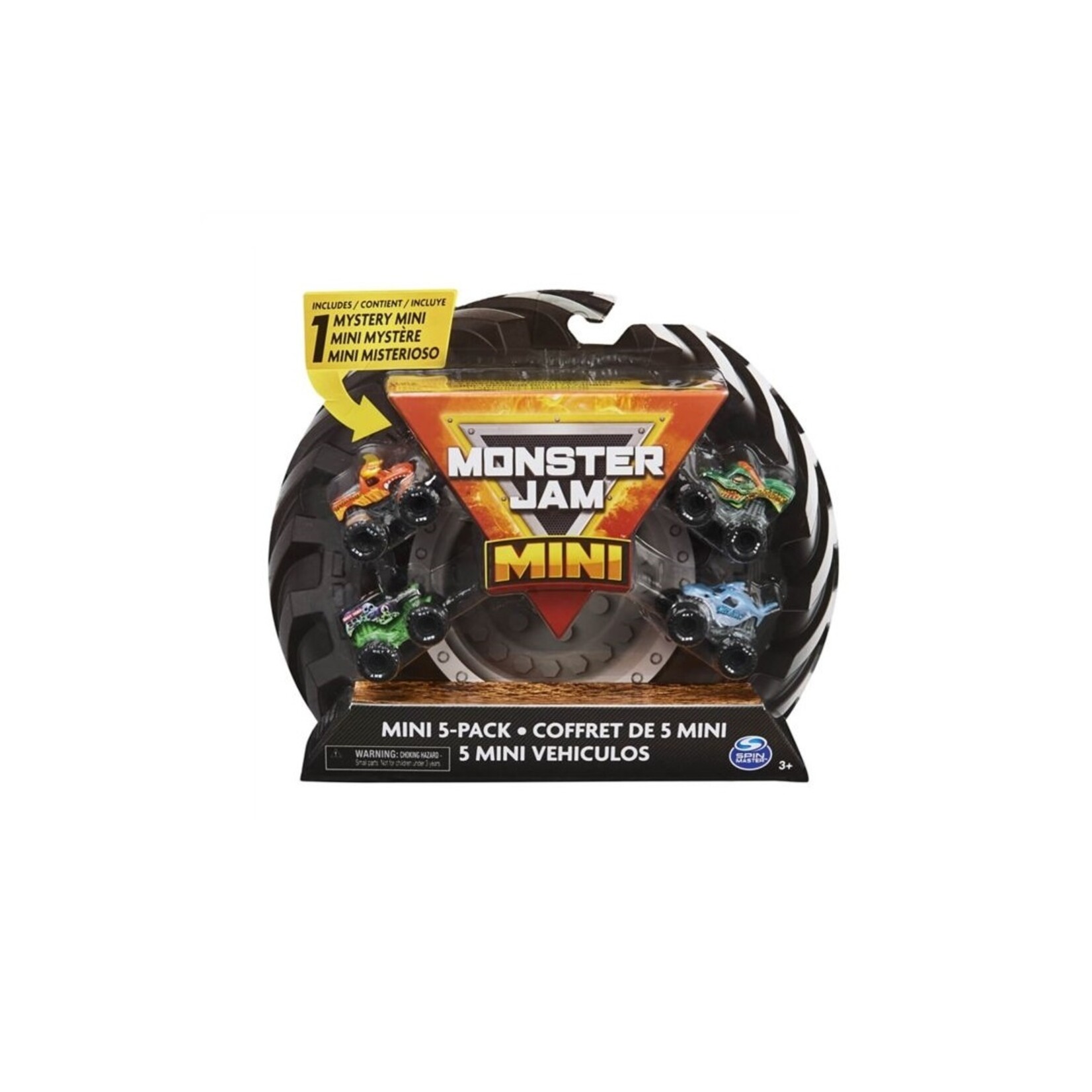 Spin Master Monster Jam Mini - 1:87 Coffret 5 Mini