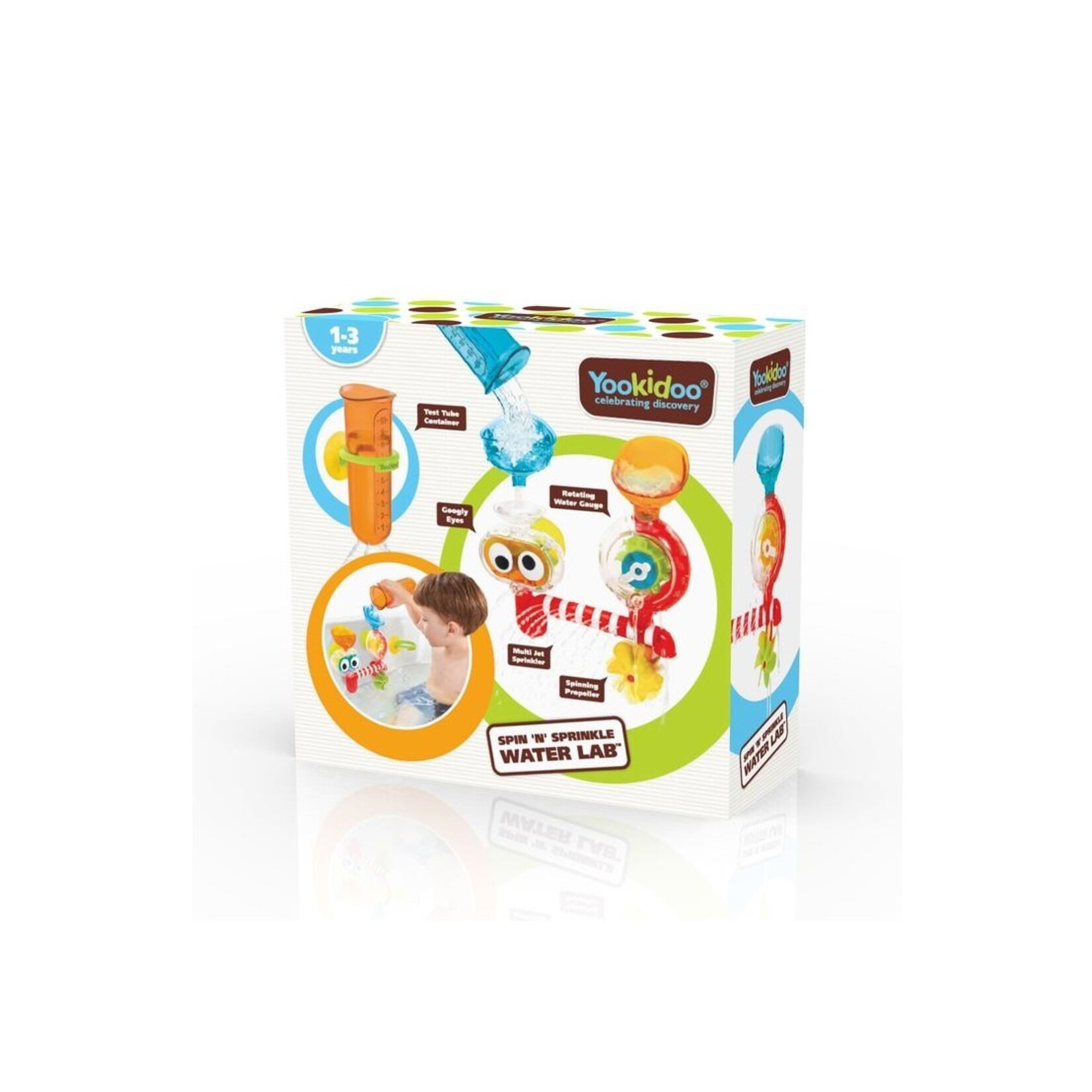 Labo d'eau tourne arrose (Multilingue)