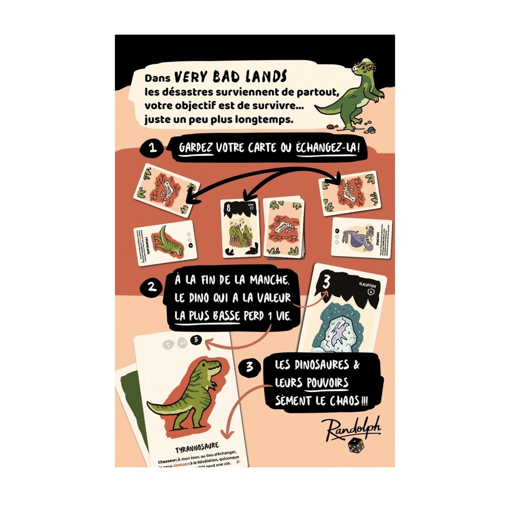 Randolph Very Bad Lands - T-Rex FR