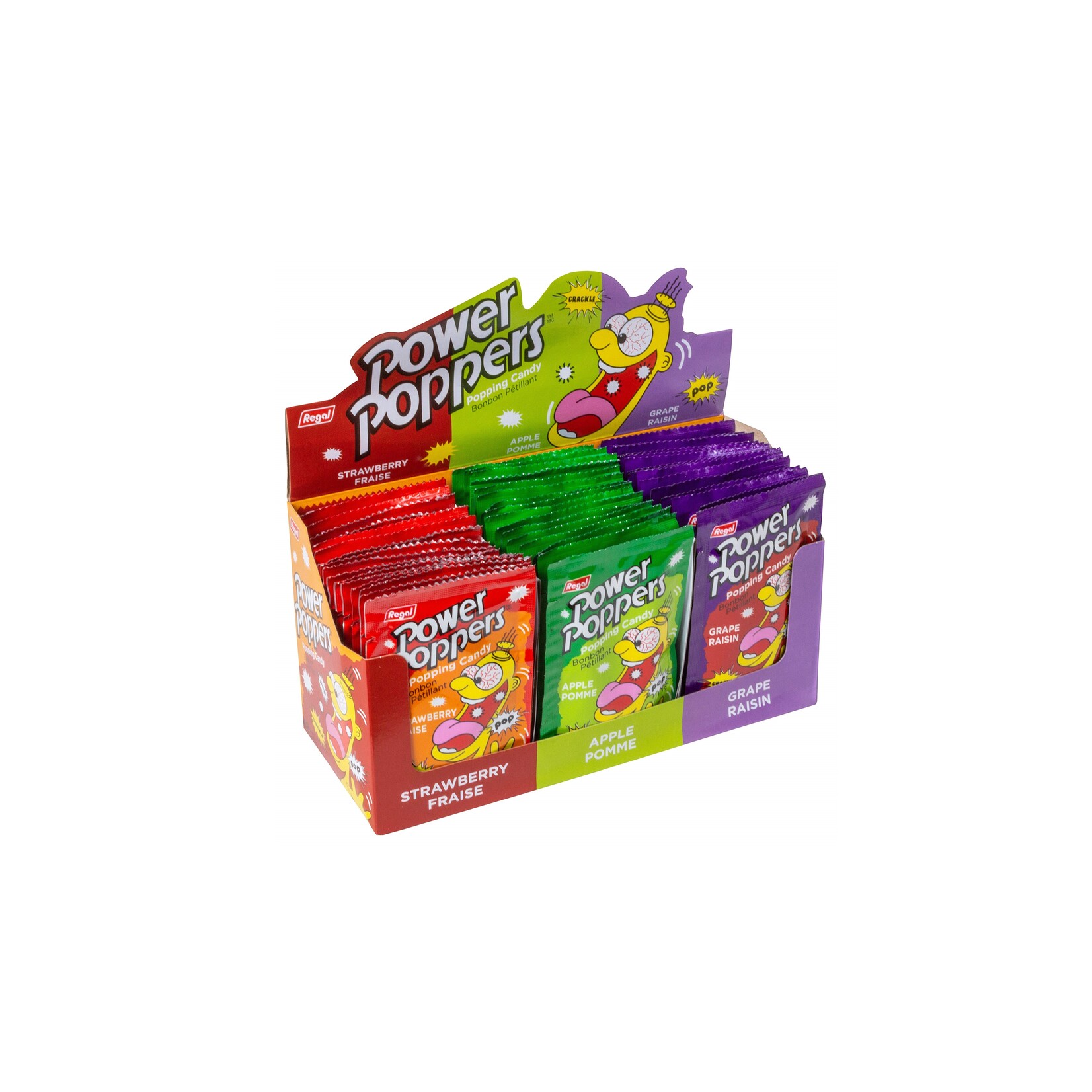 Regal confection Power poppers assortis