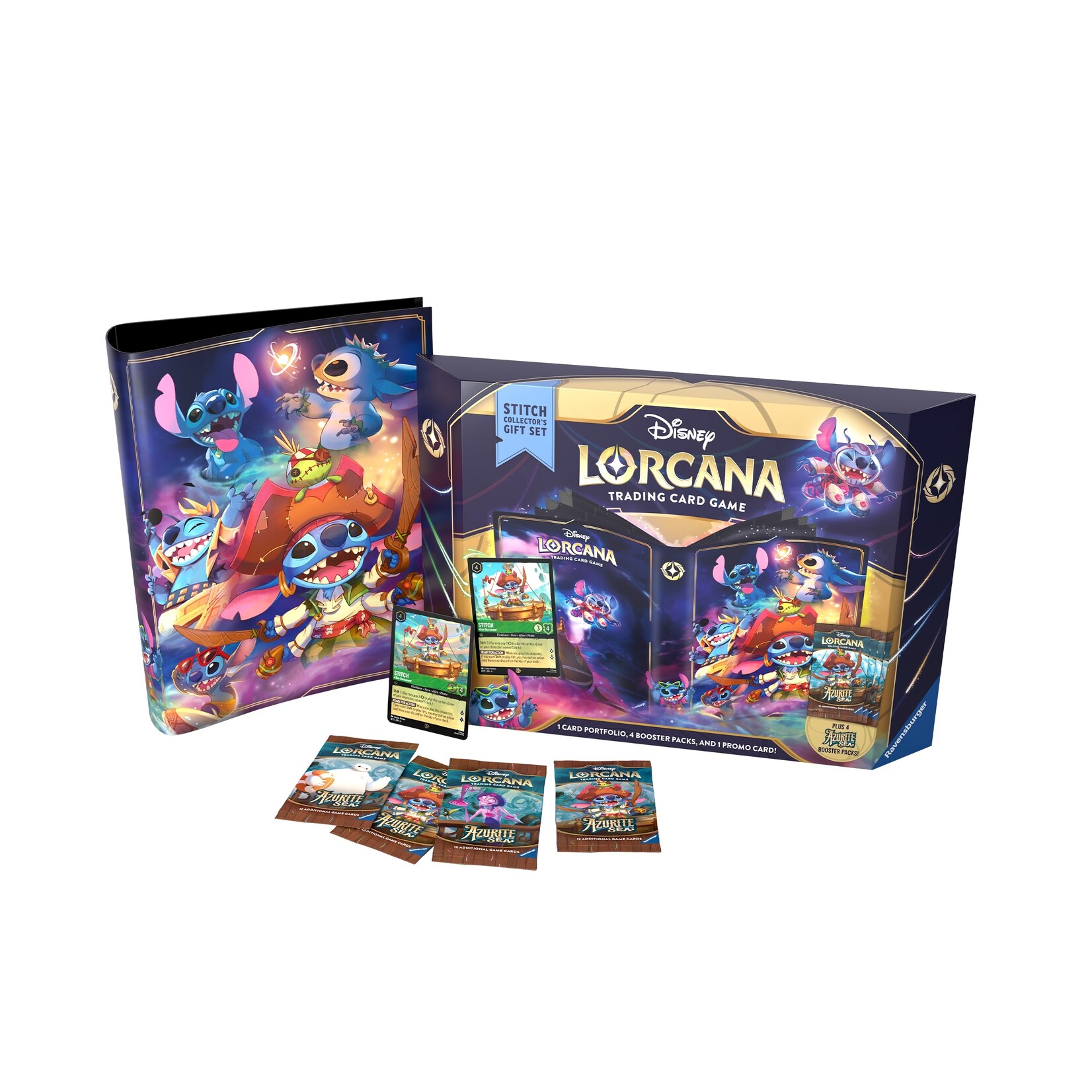 Ravensburger Disney Lorcana - Azurite Sea - Stitch Collector Gift Set (English)