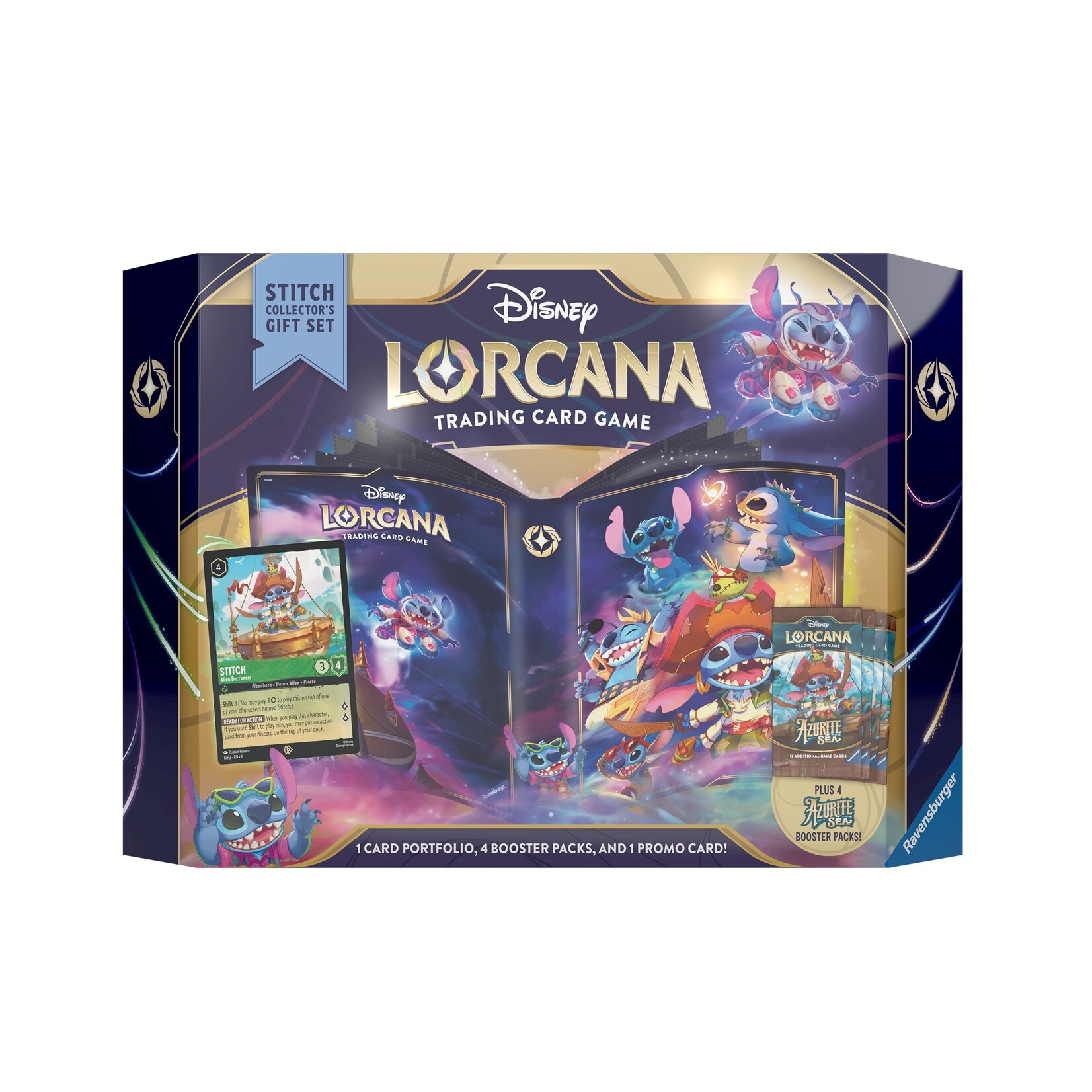 Ravensburger Disney Lorcana - Azurite Sea - Stitch Collector Gift Set (English)