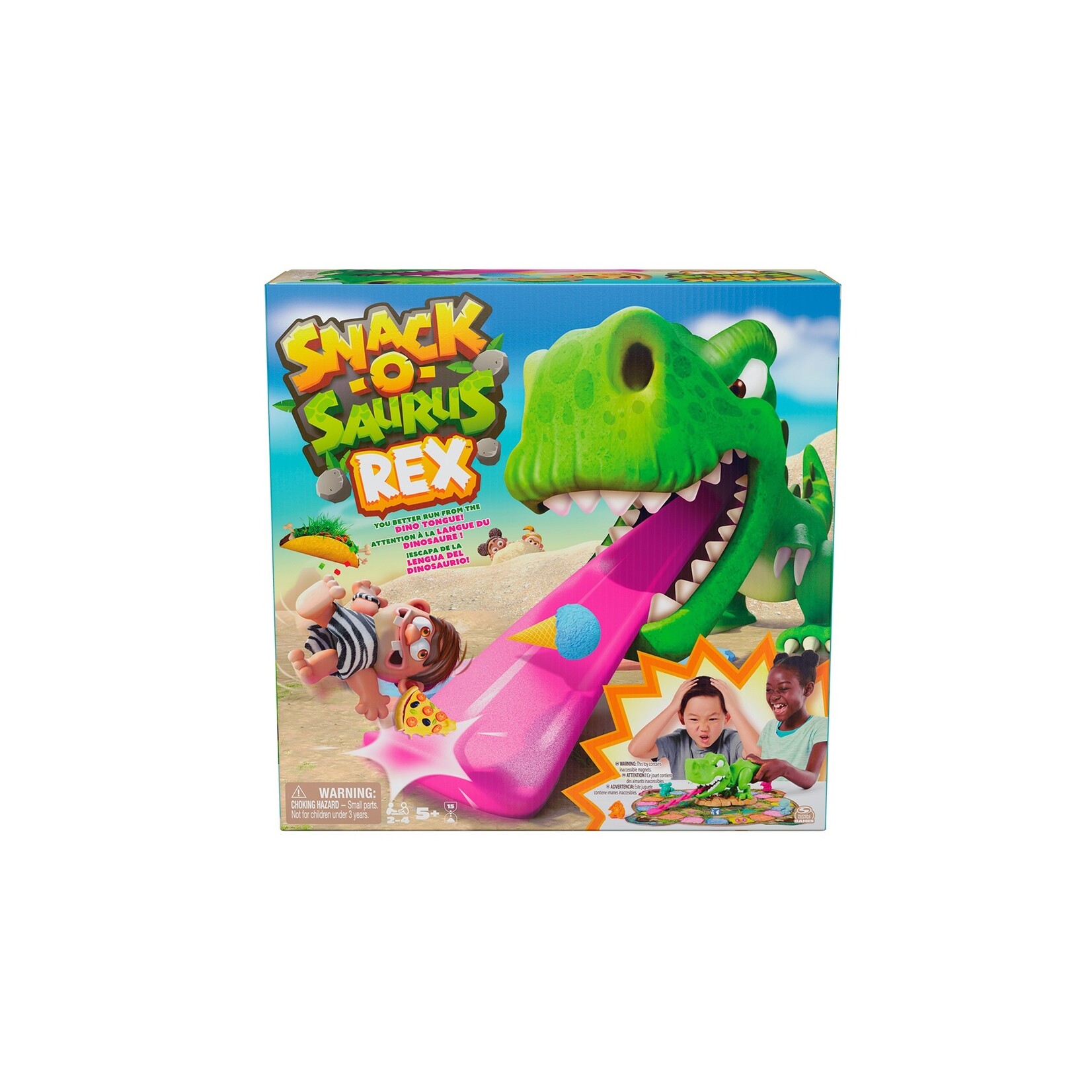 Spin Master Jeu Snack-O-Saurus Rex (Multilingue)