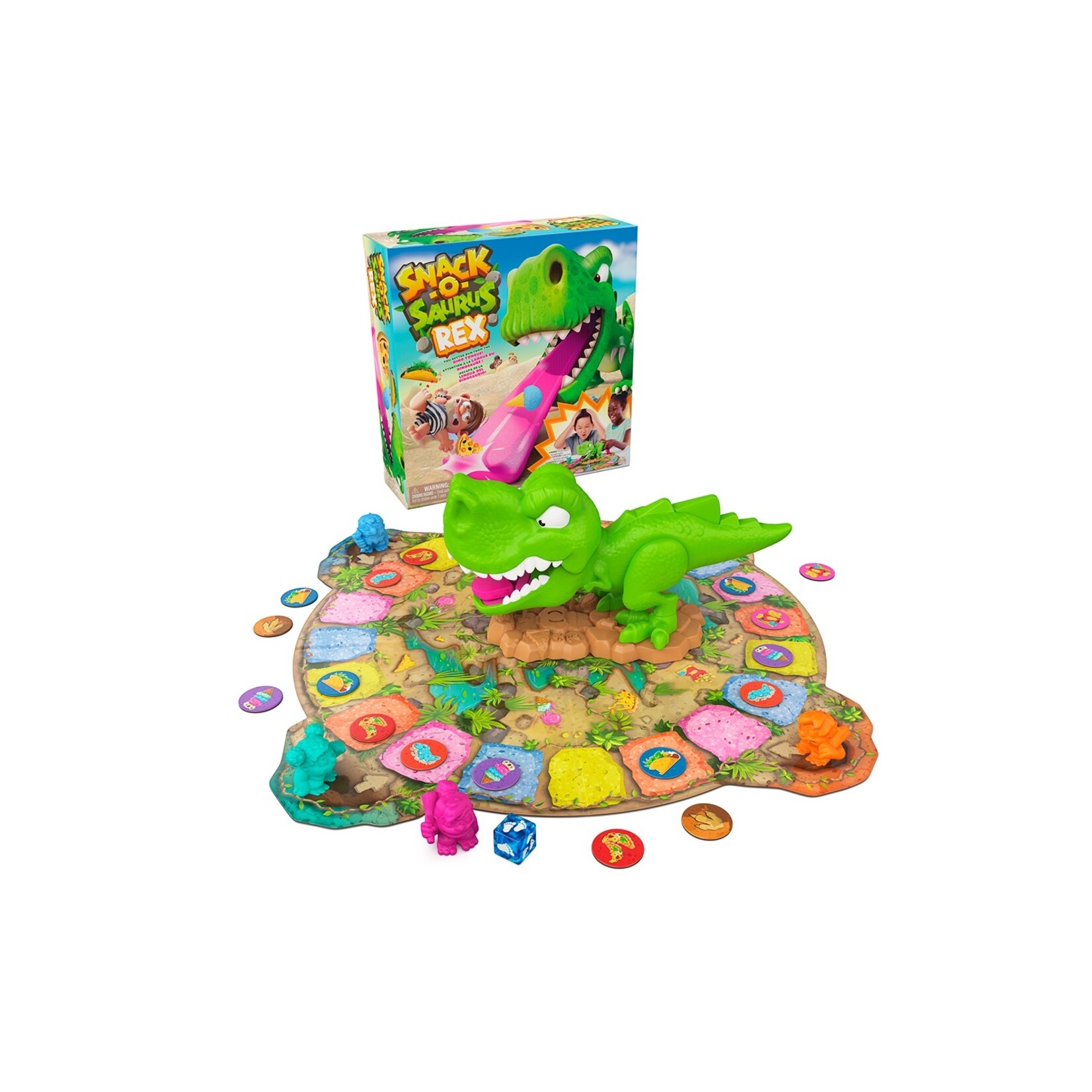 Spin Master Jeu Snack-O-Saurus Rex (Multilingue)
