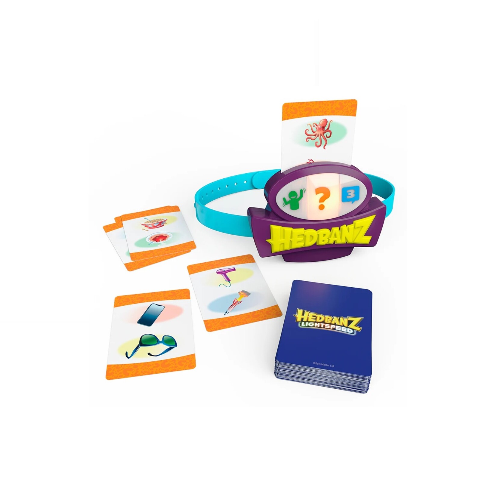 Spin Master Hedbanz Lightspeed (Multilingue)