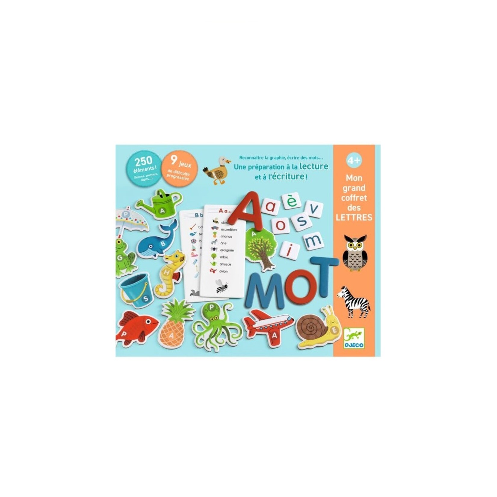 Djeco Mon Grand Coffret des lettres FR