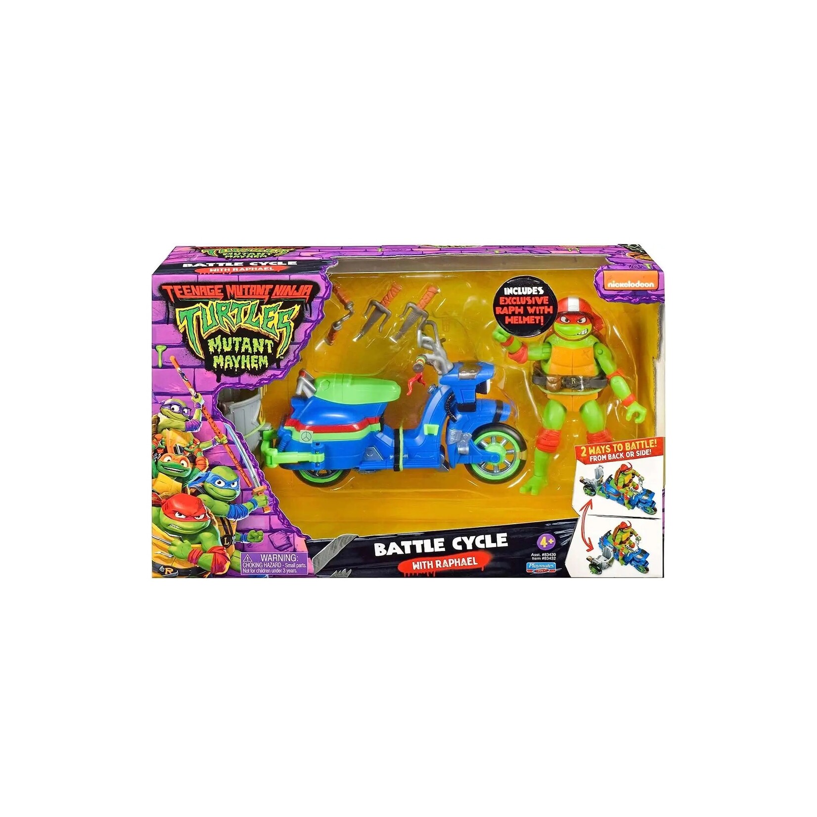 Tmnt - Véhicule de film avec figurine