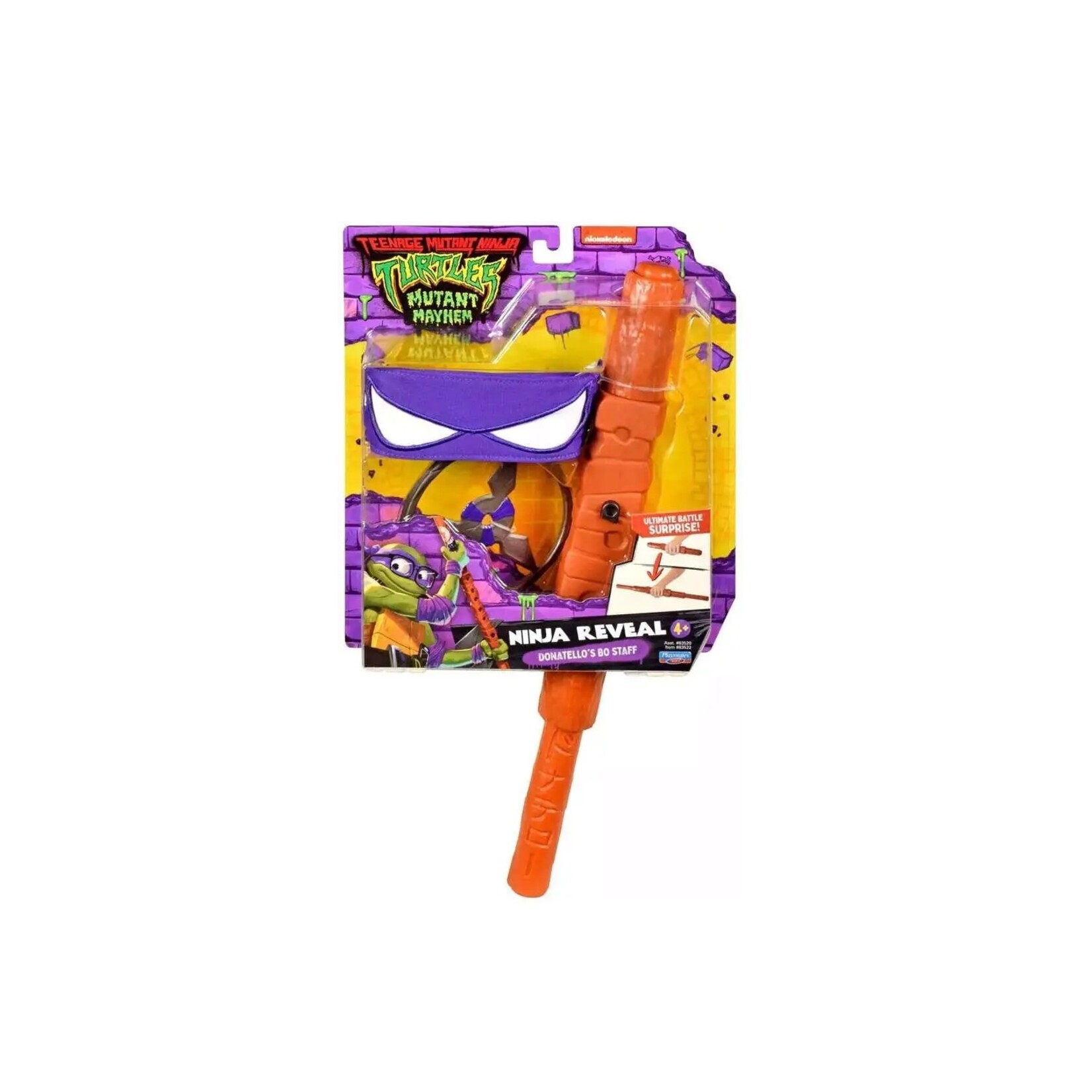 Tmnt - Donatello avec bâton et accessoires