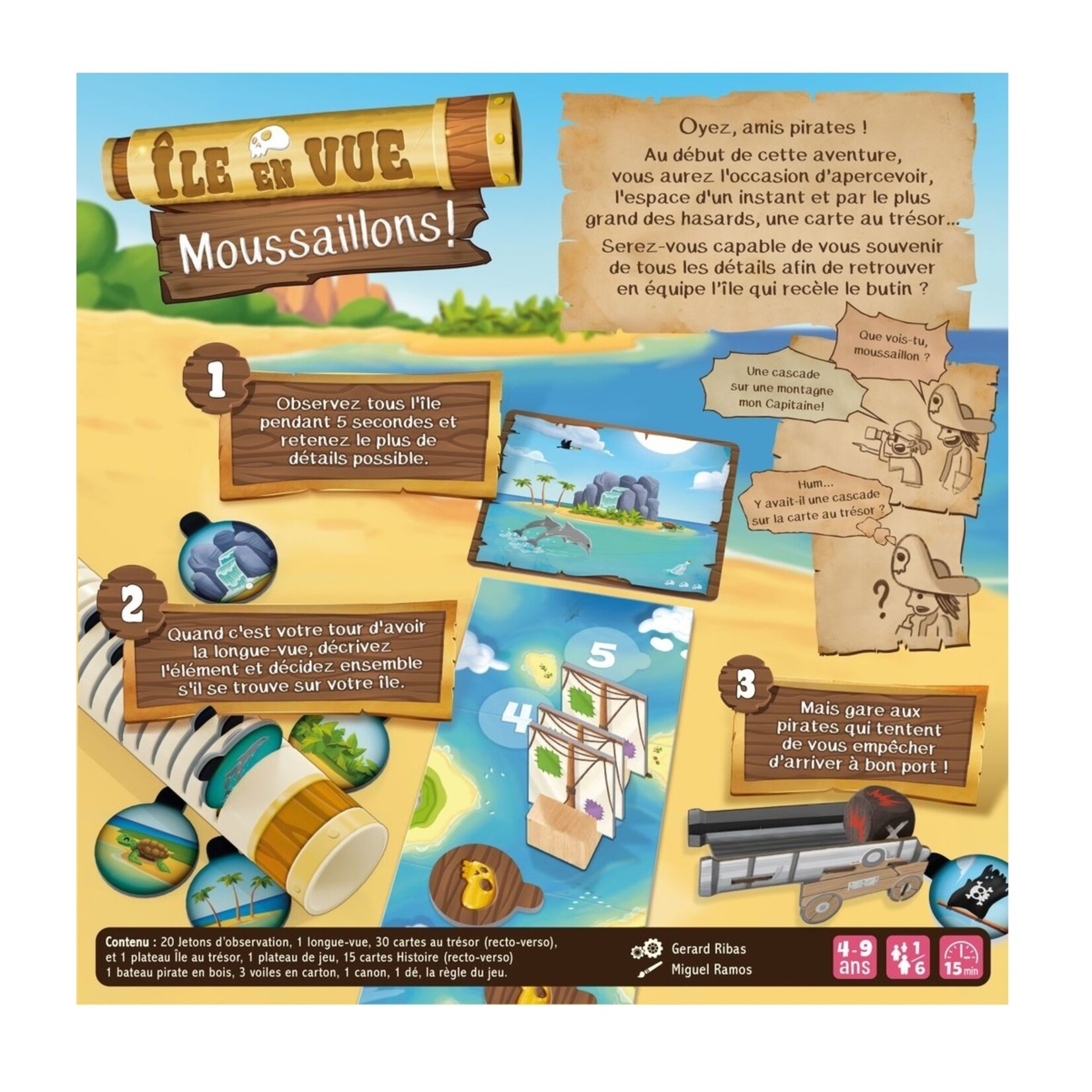 Gigamic Île en vue, moussaillons ! FR
